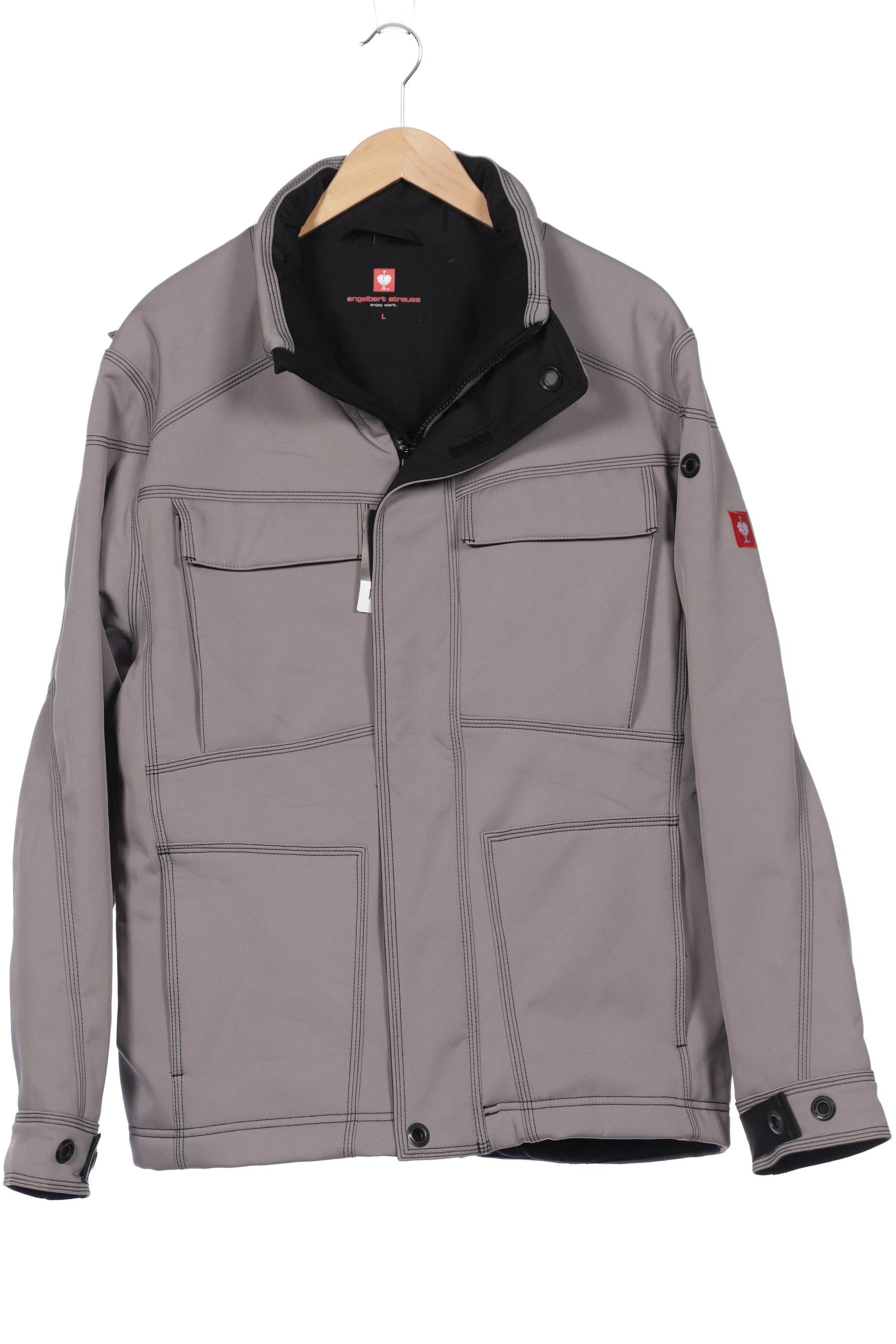 

engelbert strauss Herren Jacke, grau, Gr. 52