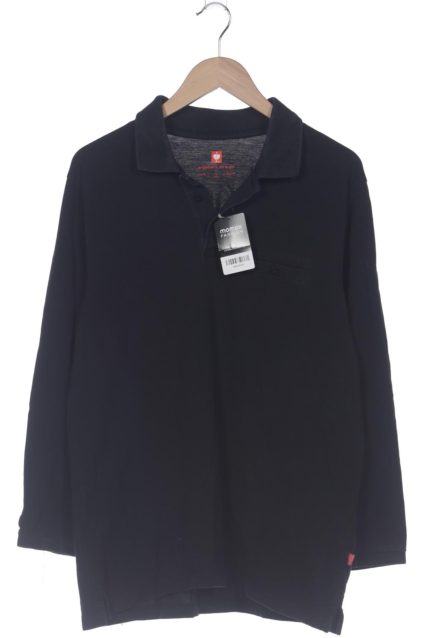 

engelbert strauss Herren Poloshirt, schwarz, Gr. 52