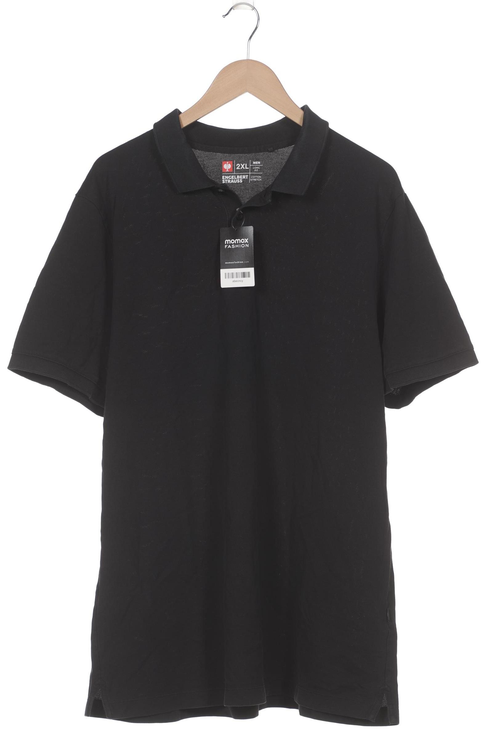 

engelbert strauss Herren Poloshirt, schwarz, Gr. 56