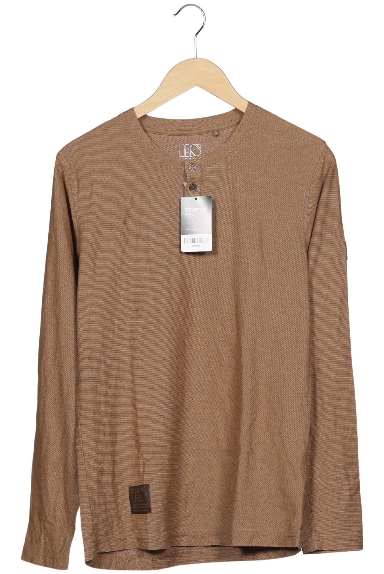 

engelbert strauss Herren Langarmshirt, braun, Gr. 46