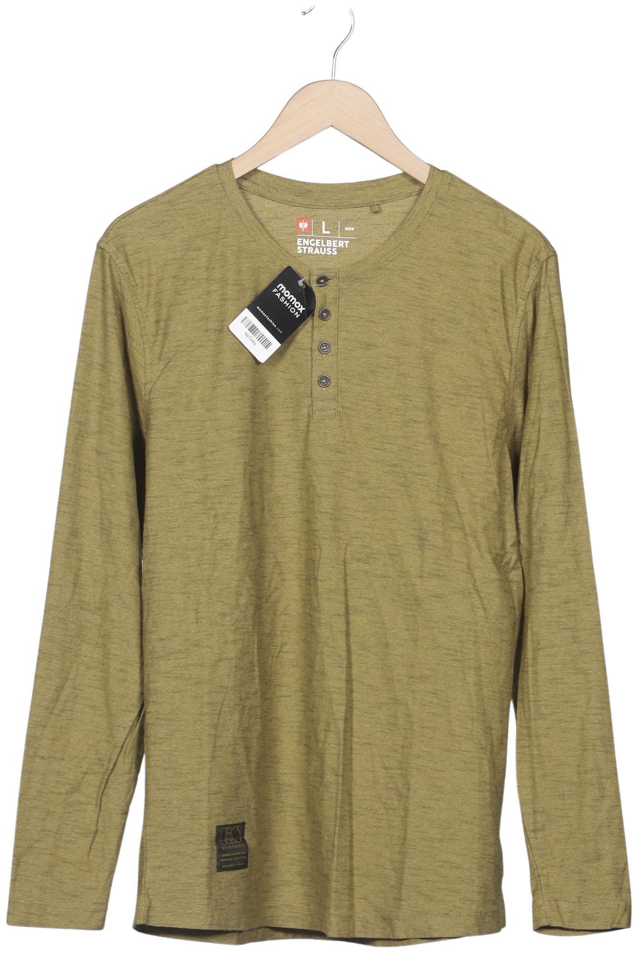 

engelbert strauss Herren Langarmshirt, grün, Gr. 52