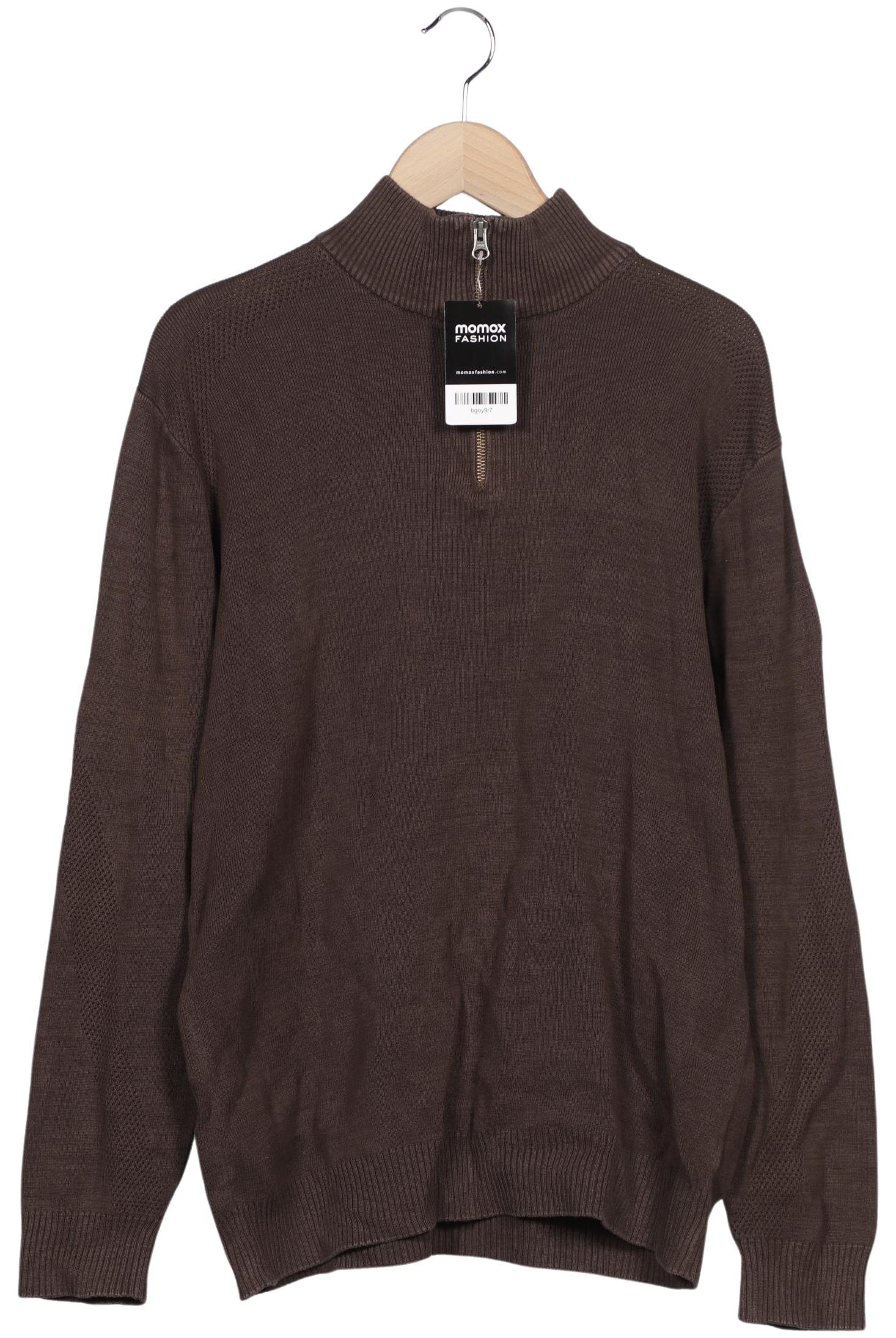 

engelbert strauss Herren Pullover, braun, Gr. 54