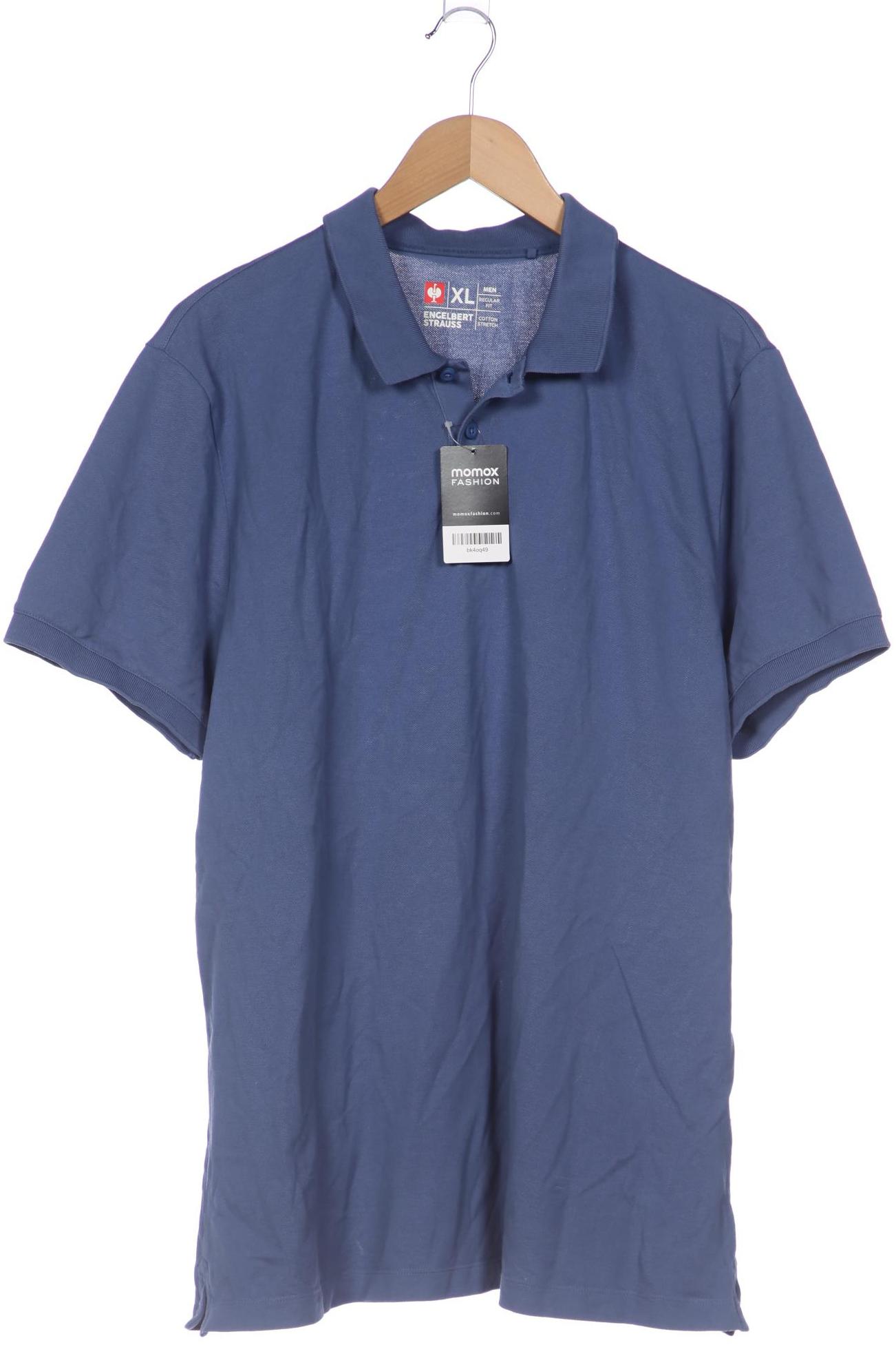 

engelbert strauss Herren Poloshirt, blau, Gr. 54