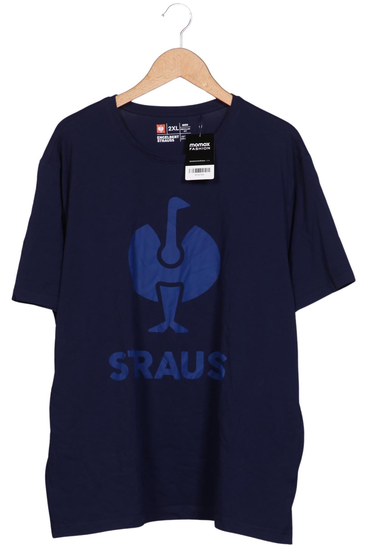 

engelbert strauss Herren T-Shirt, marineblau, Gr. 56