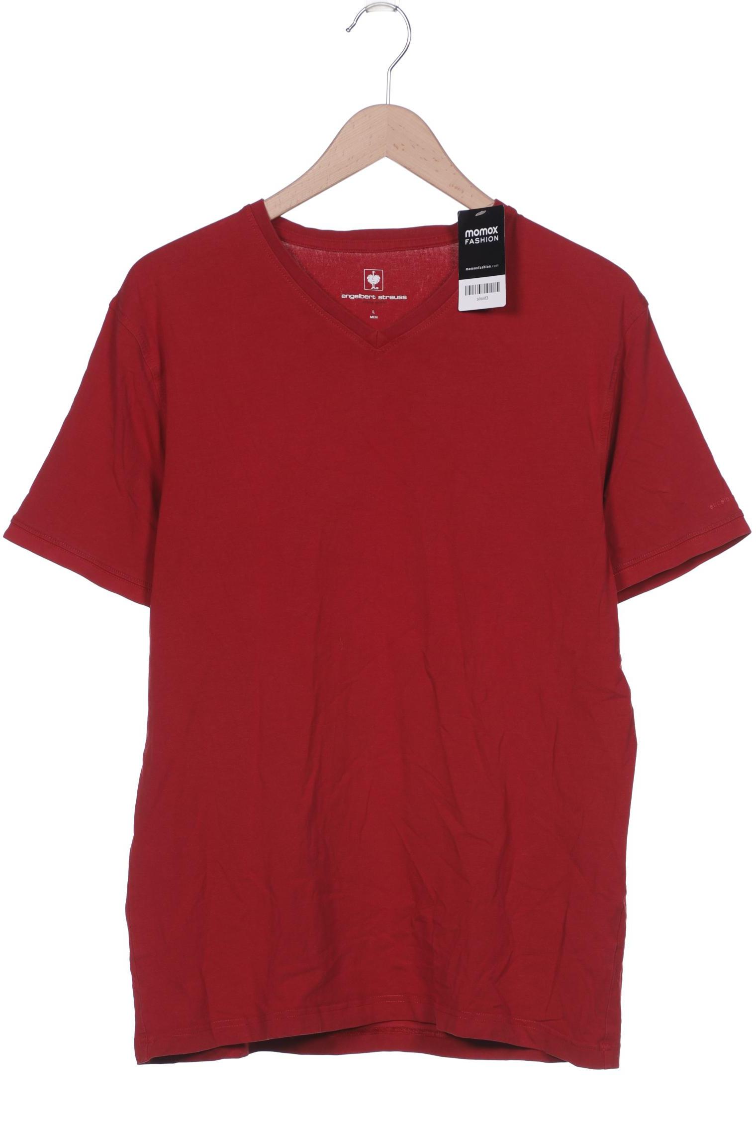 

engelbert strauss Herren T-Shirt, bordeaux, Gr. 52
