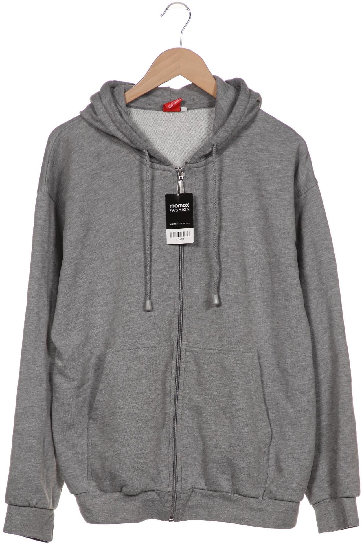 

engelbert strauss Herren Kapuzenpullover, grau, Gr. 54