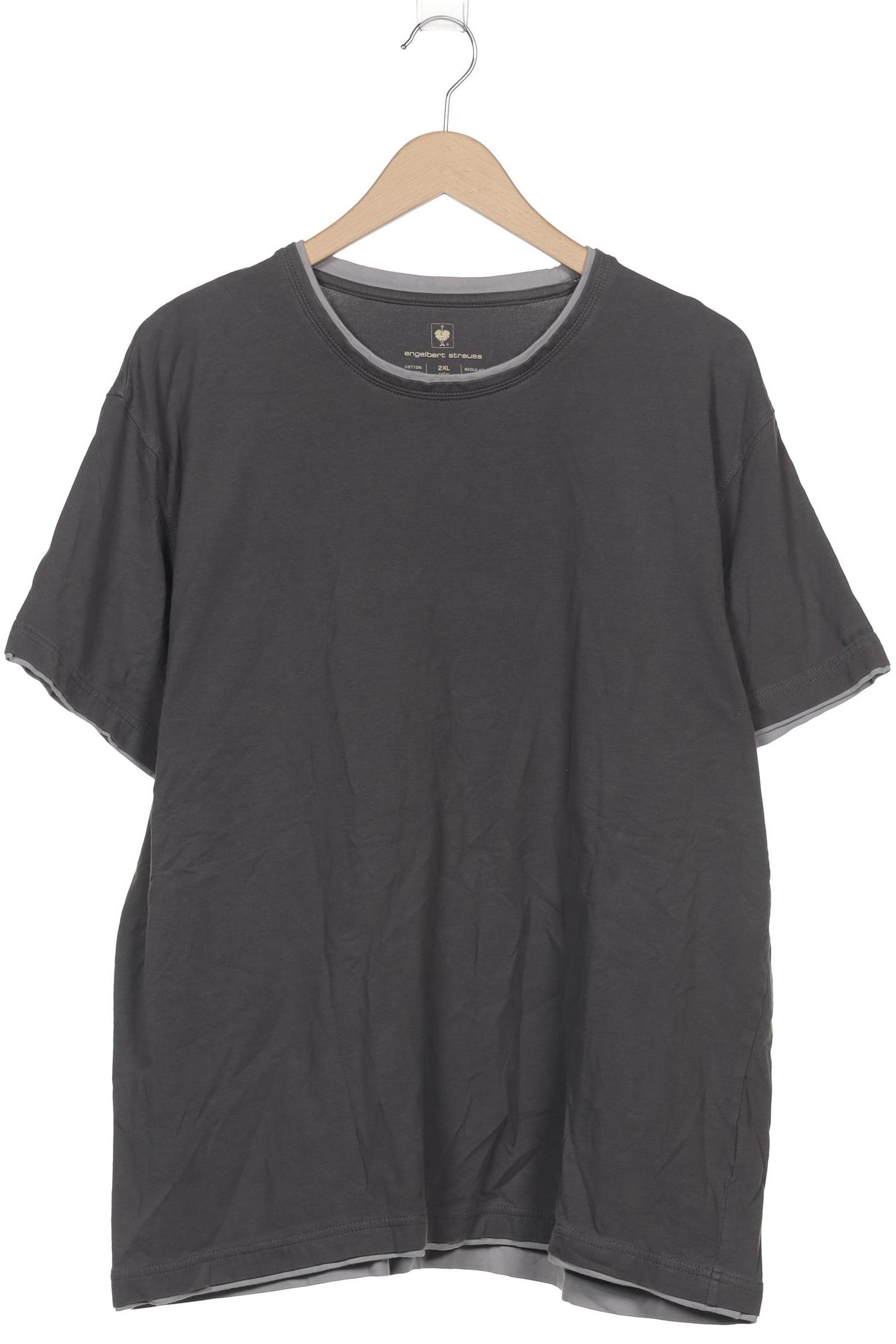 

engelbert strauss Herren T-Shirt, grau, Gr. 56