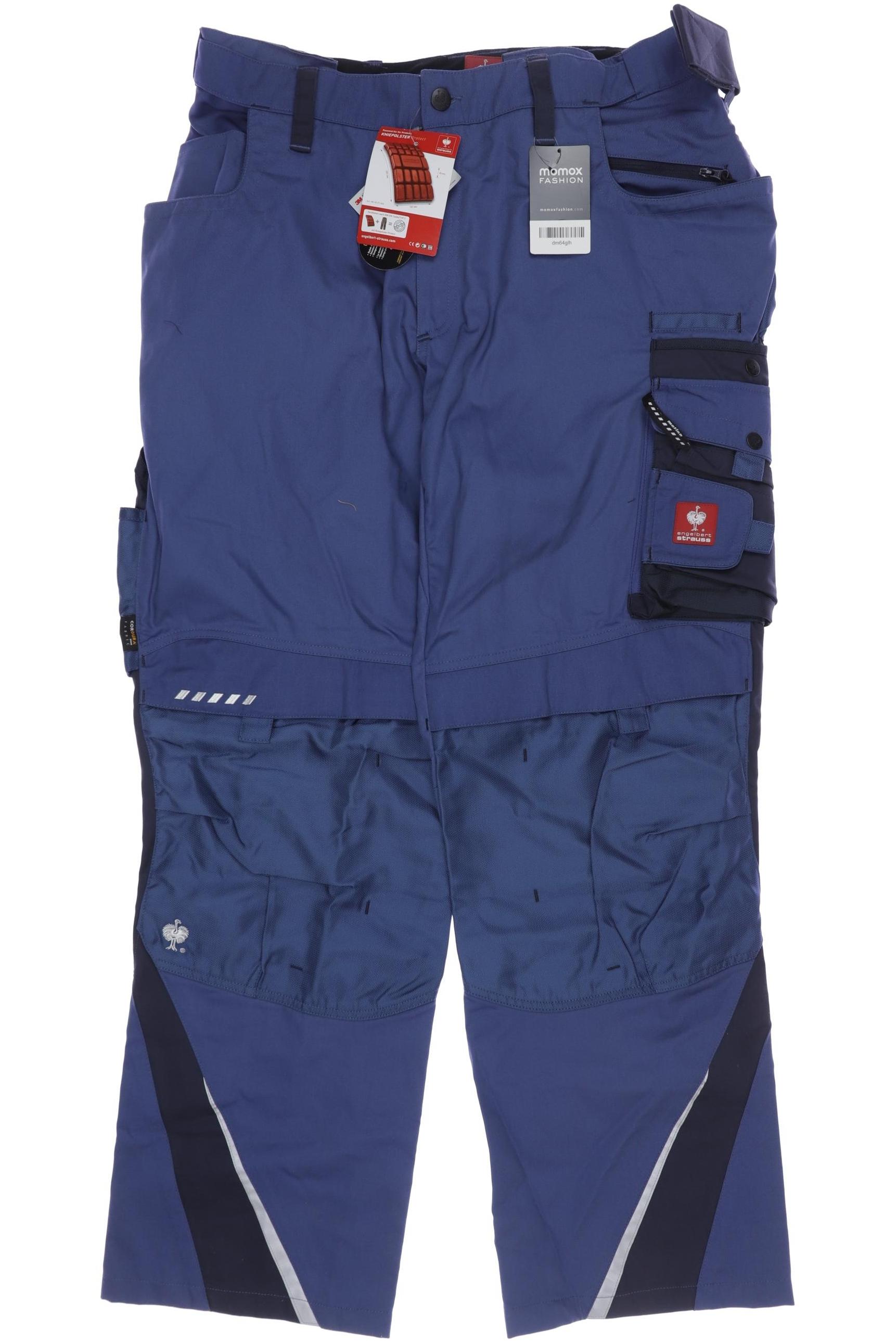 

engelbert strauss Herren Stoffhose, blau, Gr. 26