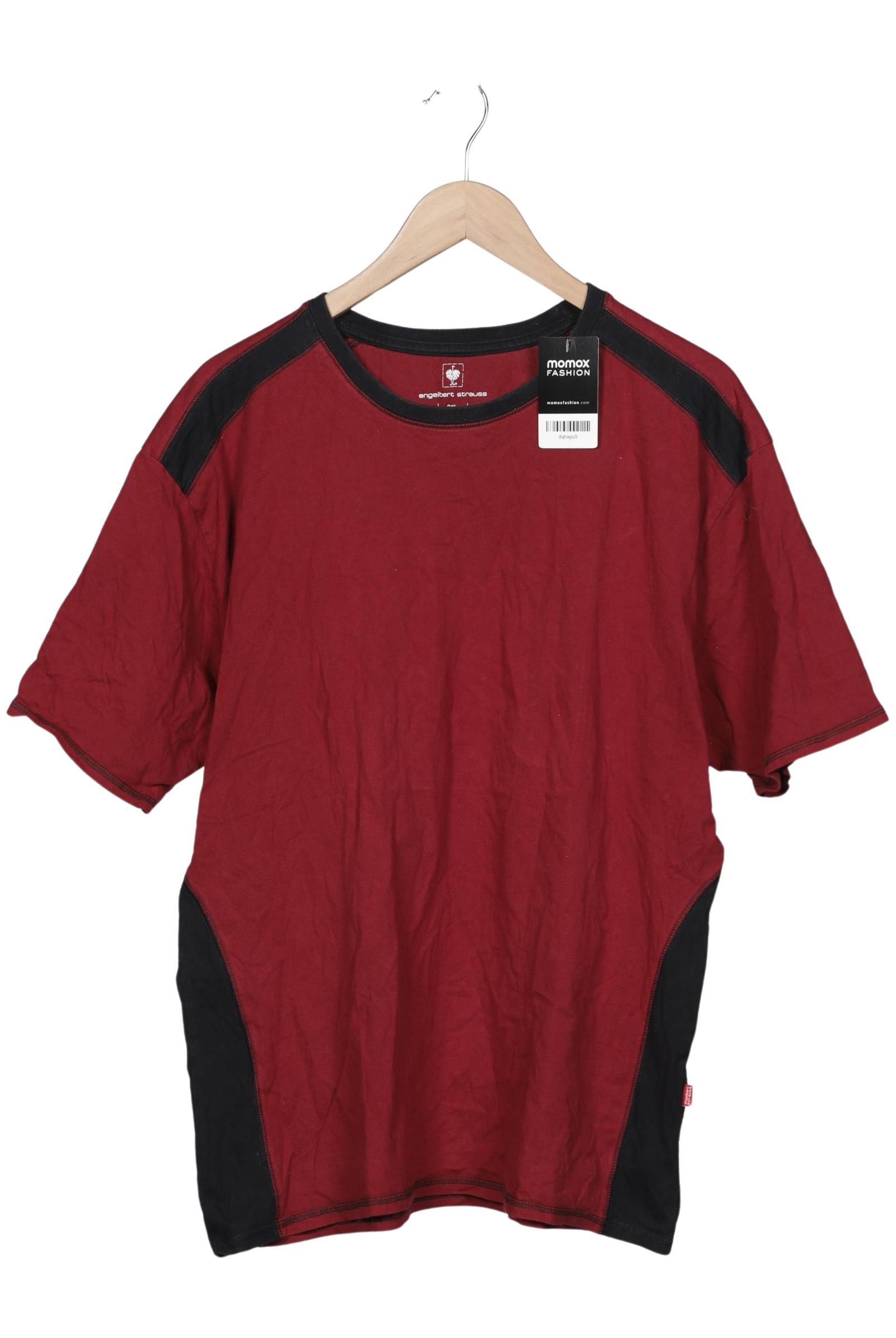 

engelbert strauss Herren T-Shirt, bordeaux, Gr. 56