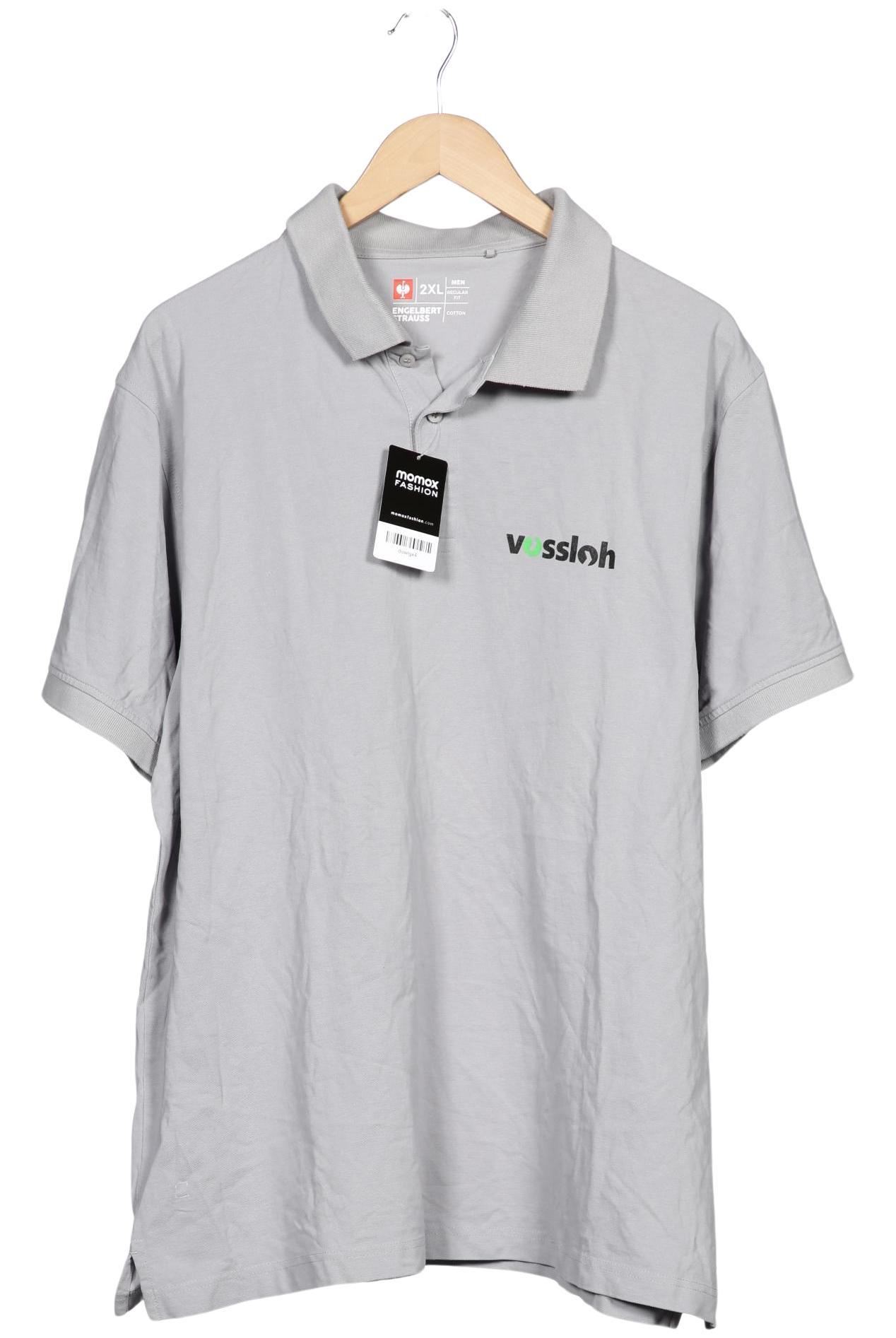 

engelbert strauss Herren Poloshirt, grau, Gr. 56