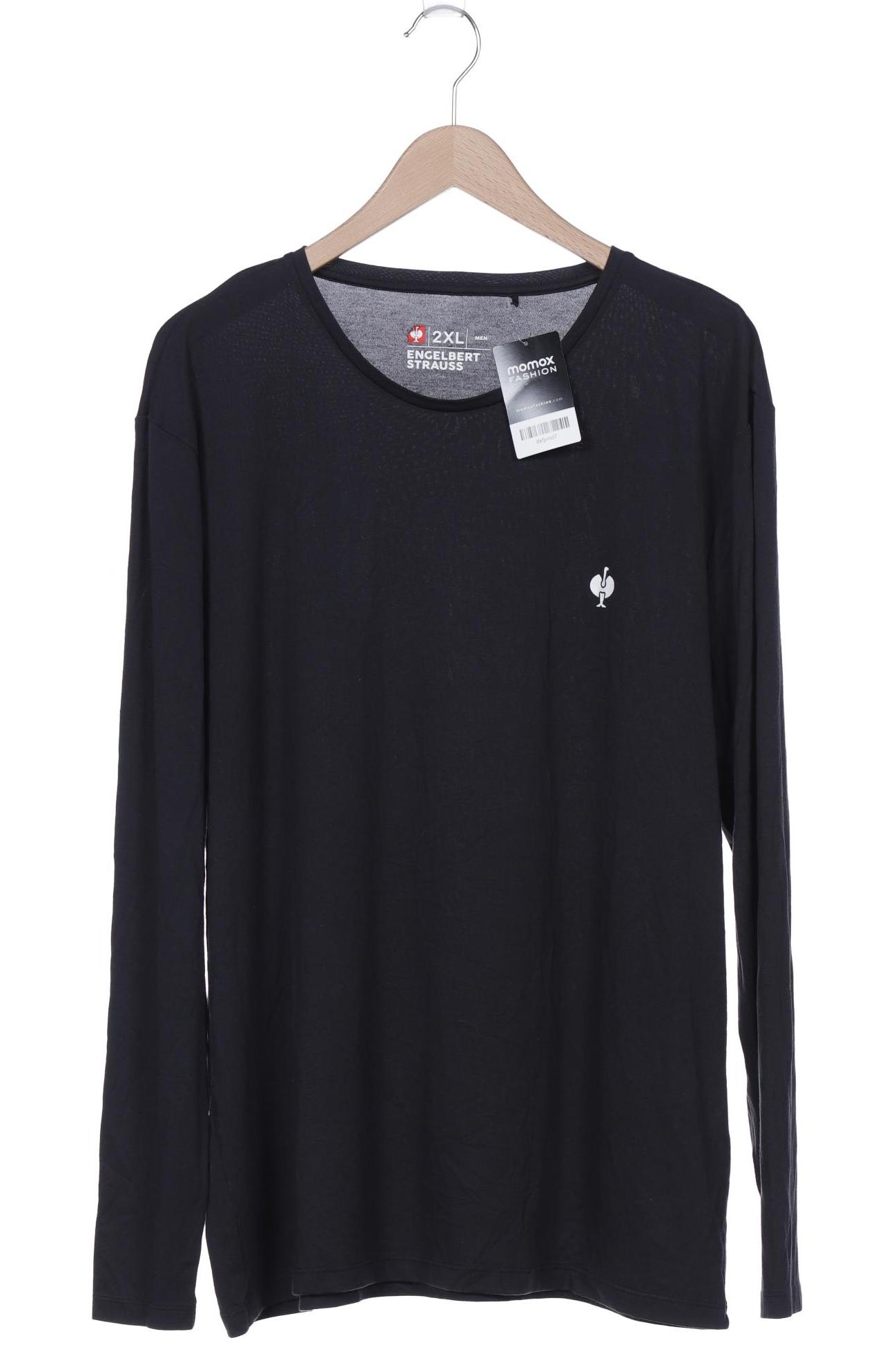 

engelbert strauss Herren Langarmshirt, schwarz, Gr. 56