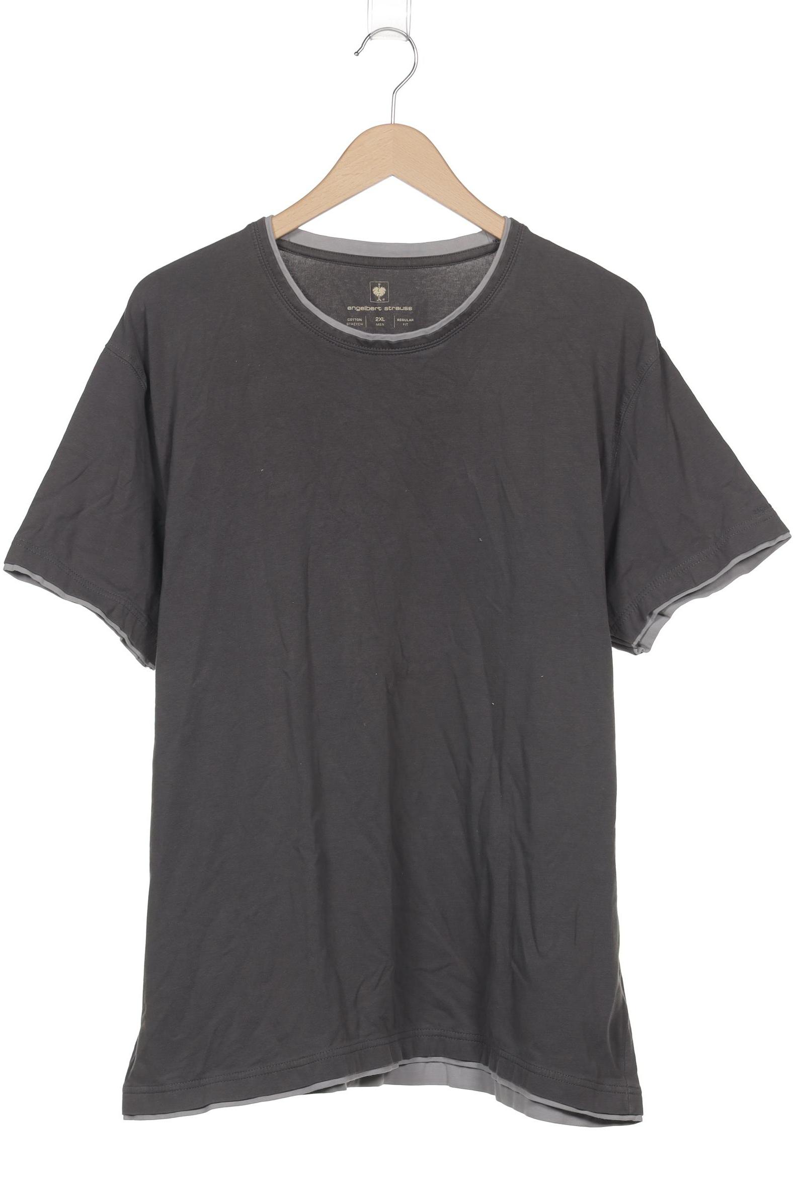 

engelbert strauss Herren T-Shirt, grau, Gr. 56