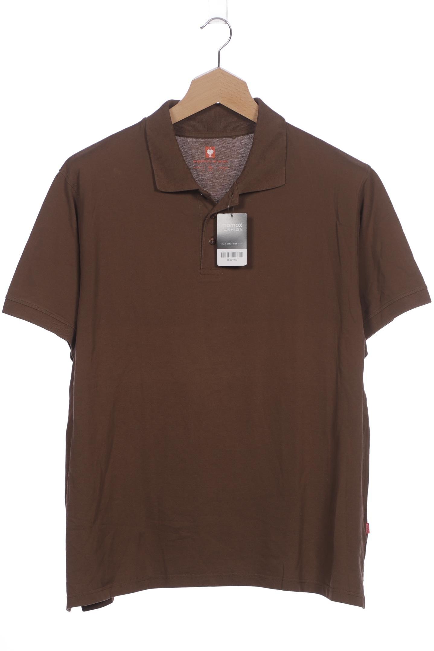 

engelbert strauss Herren Poloshirt, braun, Gr. 56