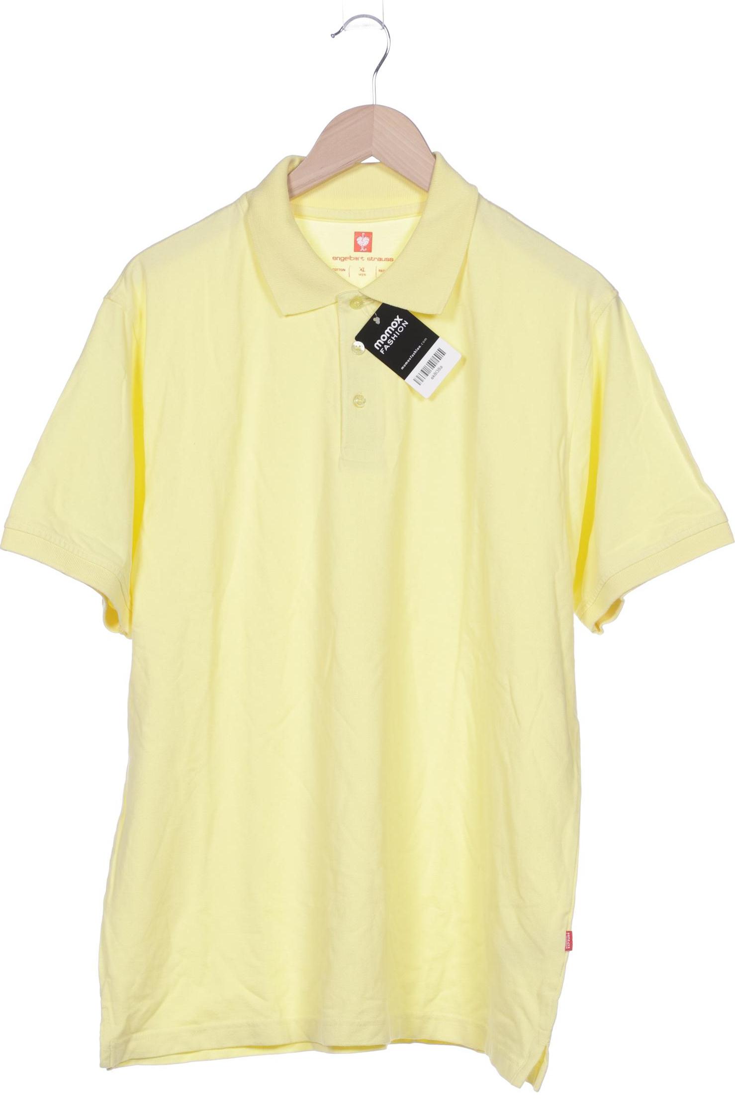 

engelbert strauss Herren Poloshirt, gelb, Gr. 54