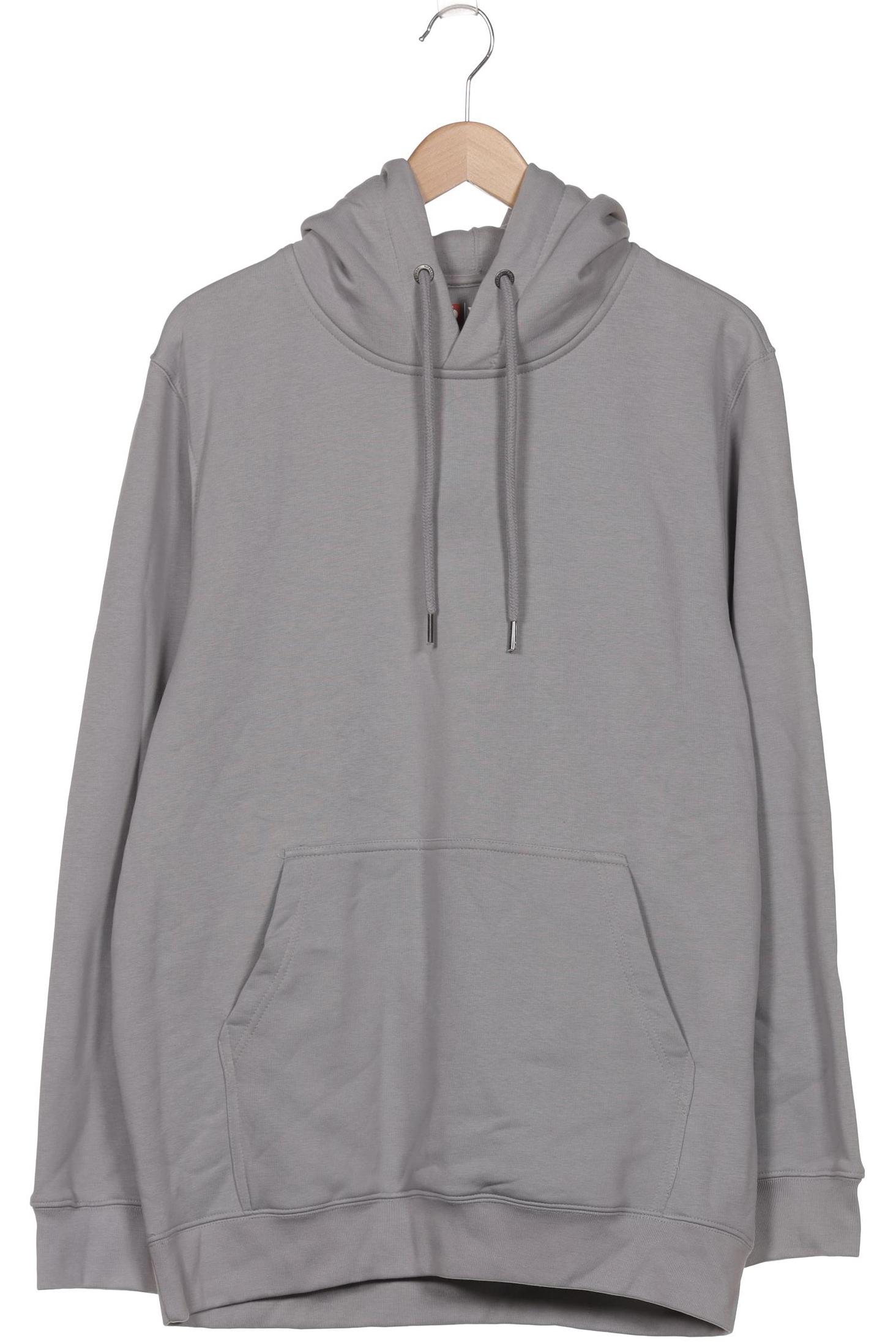 

engelbert strauss Herren Kapuzenpullover, grau, Gr. 54
