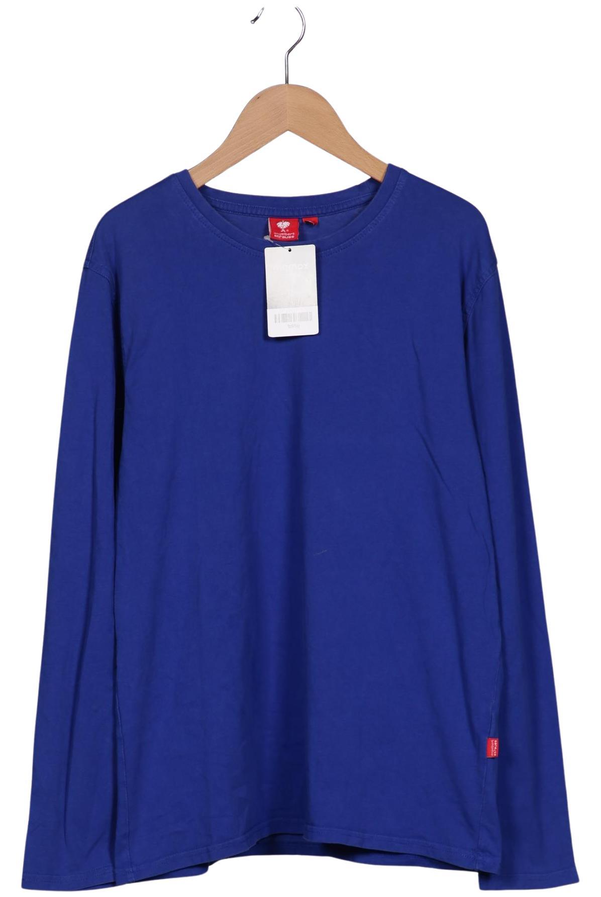 

engelbert strauss Herren Langarmshirt, blau, Gr. 46