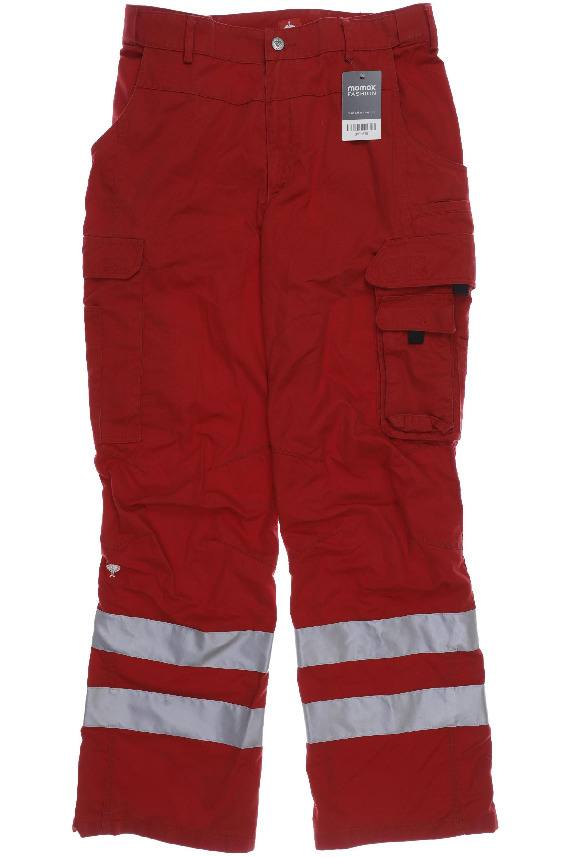 

engelbert strauss Herren Stoffhose, rot, Gr. 52