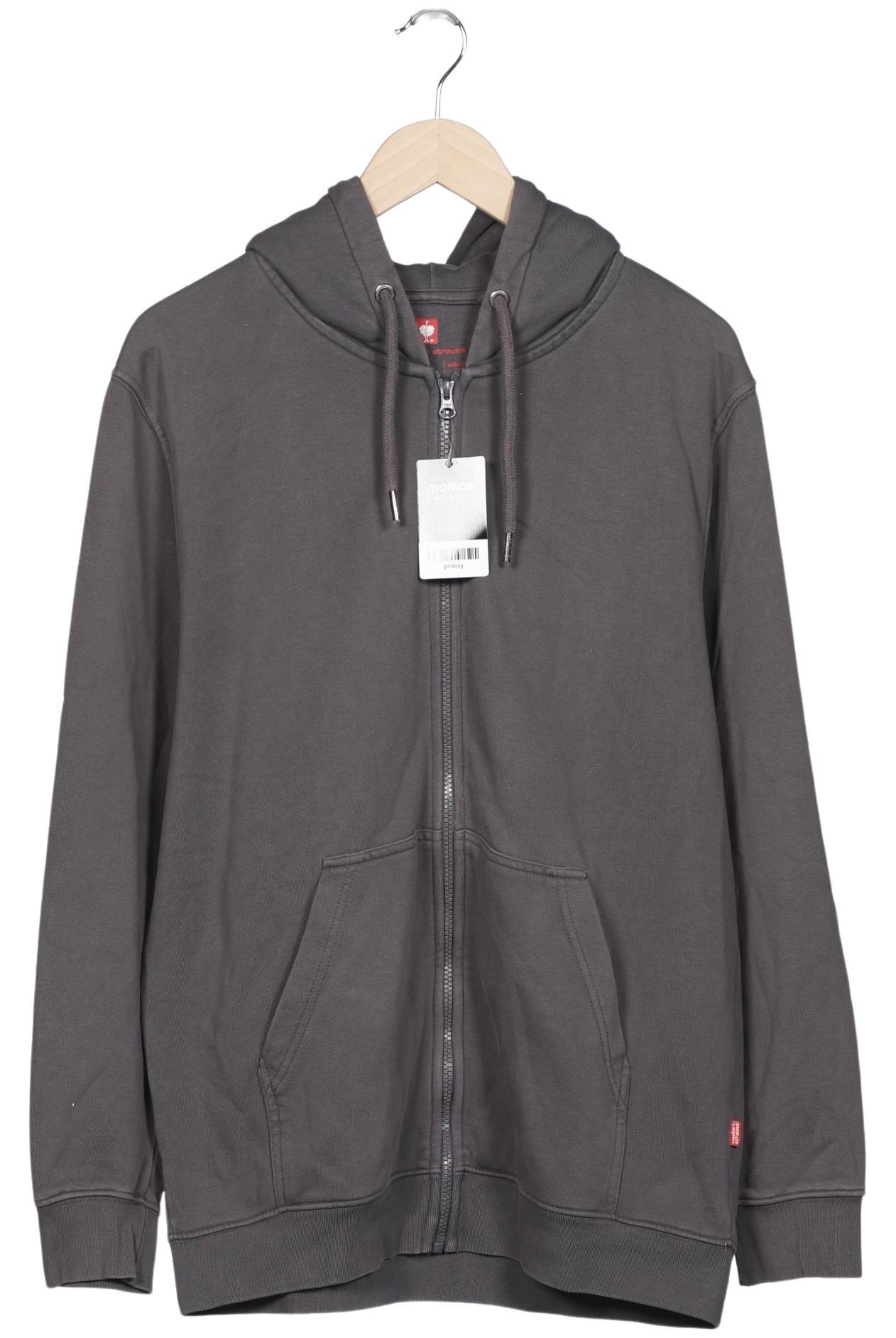 

engelbert strauss Herren Kapuzenpullover, grau, Gr. 52