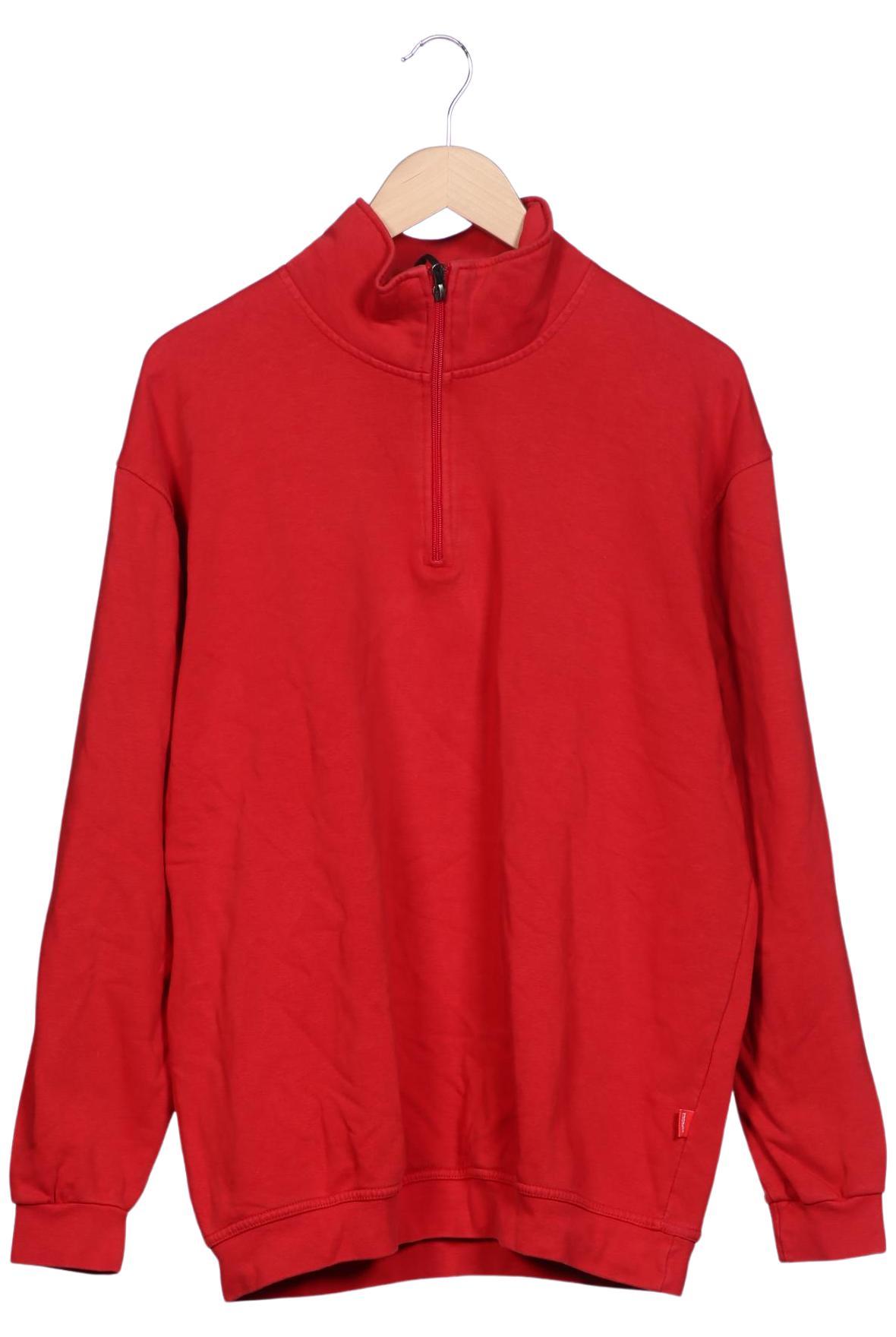 

engelbert strauss Herren Sweatshirt, rot, Gr. 48