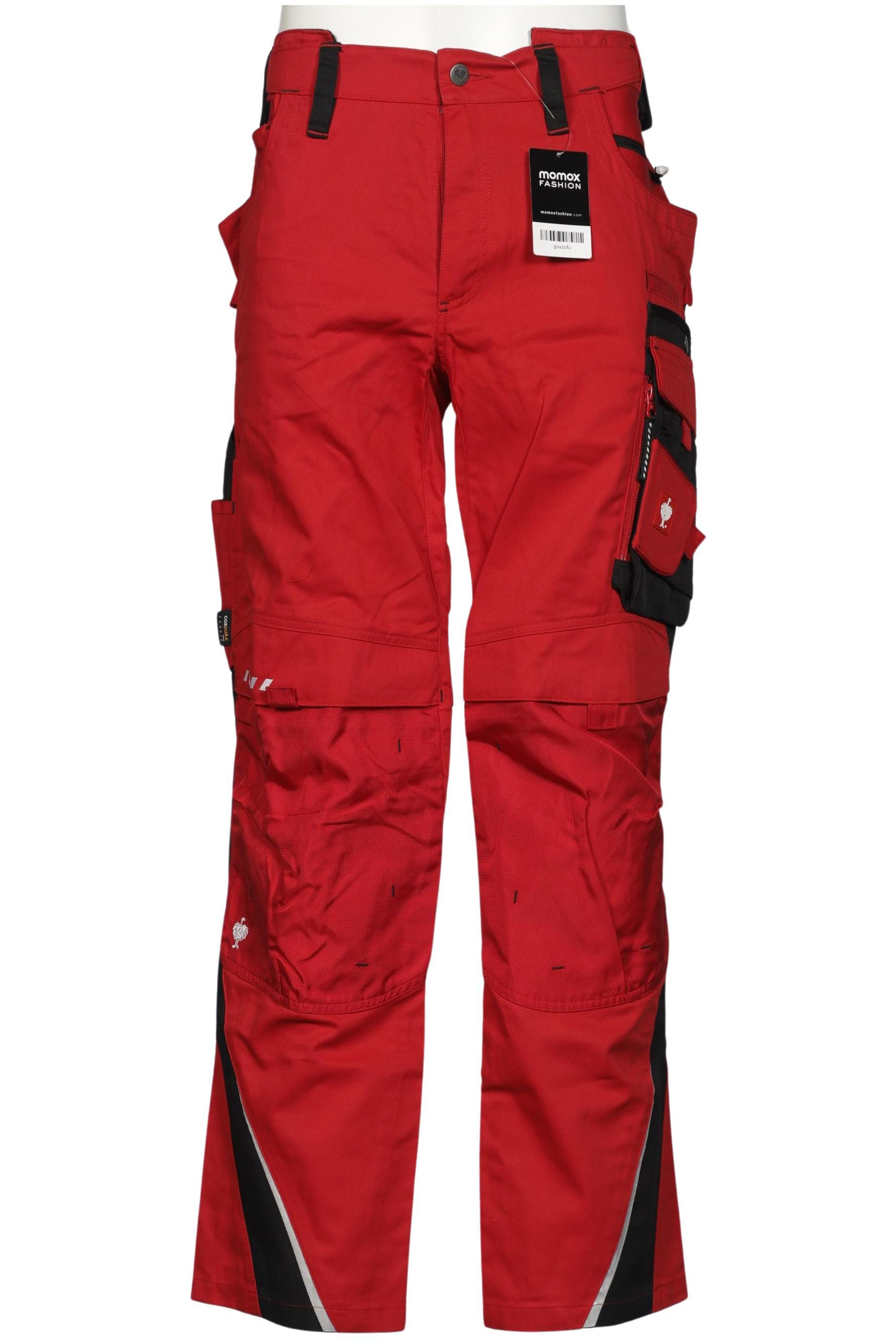 

engelbert strauss Herren Stoffhose, rot, Gr. 46
