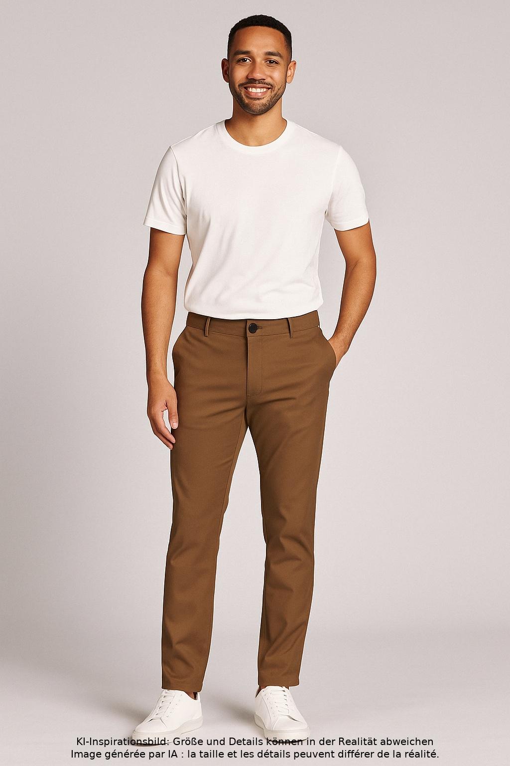 

engelbert strauss Herren Stoffhose, braun, Gr. 46