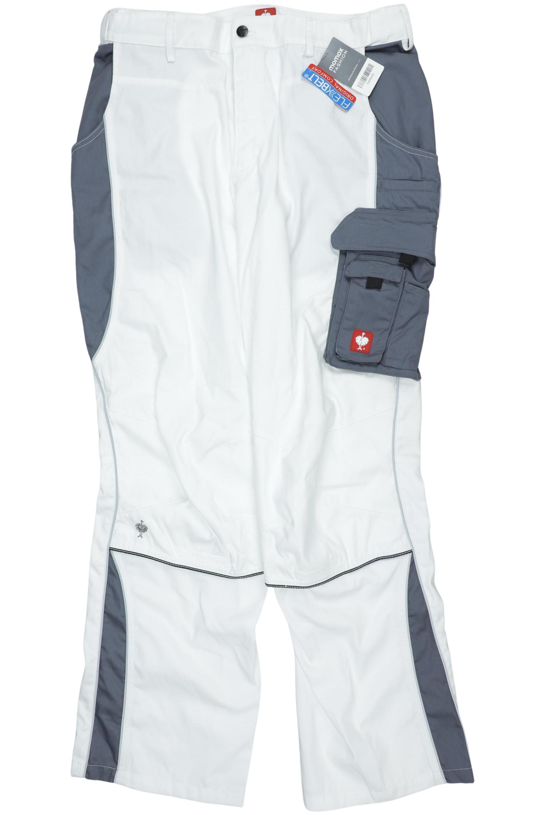 

engelbert strauss Herren Stoffhose, weiß, Gr. 56