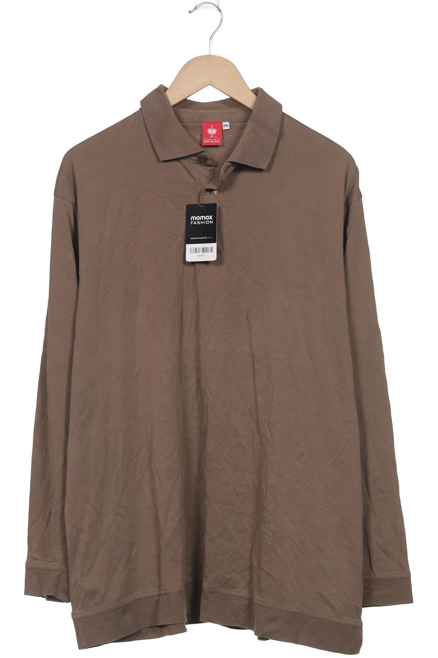 

engelbert strauss Herren Poloshirt, braun, Gr. 56