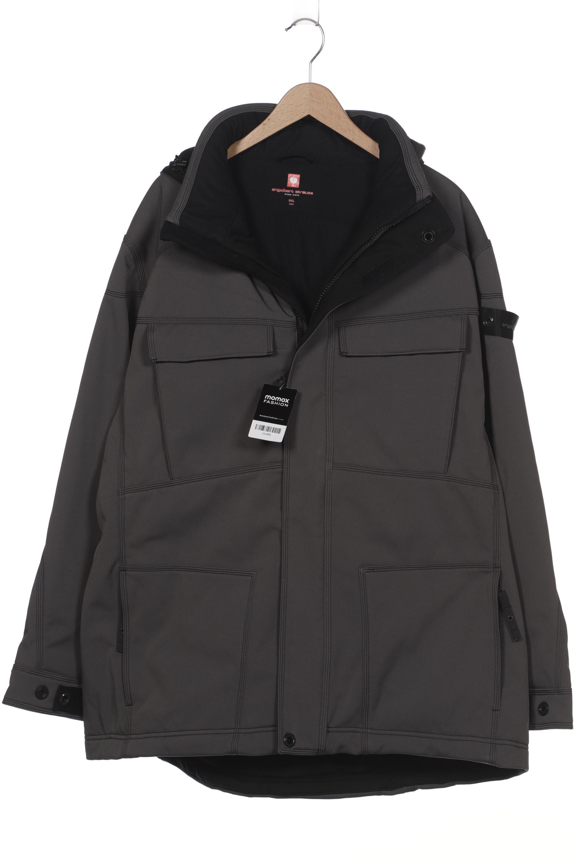 

engelbert strauss Herren Jacke, grau, Gr. 58