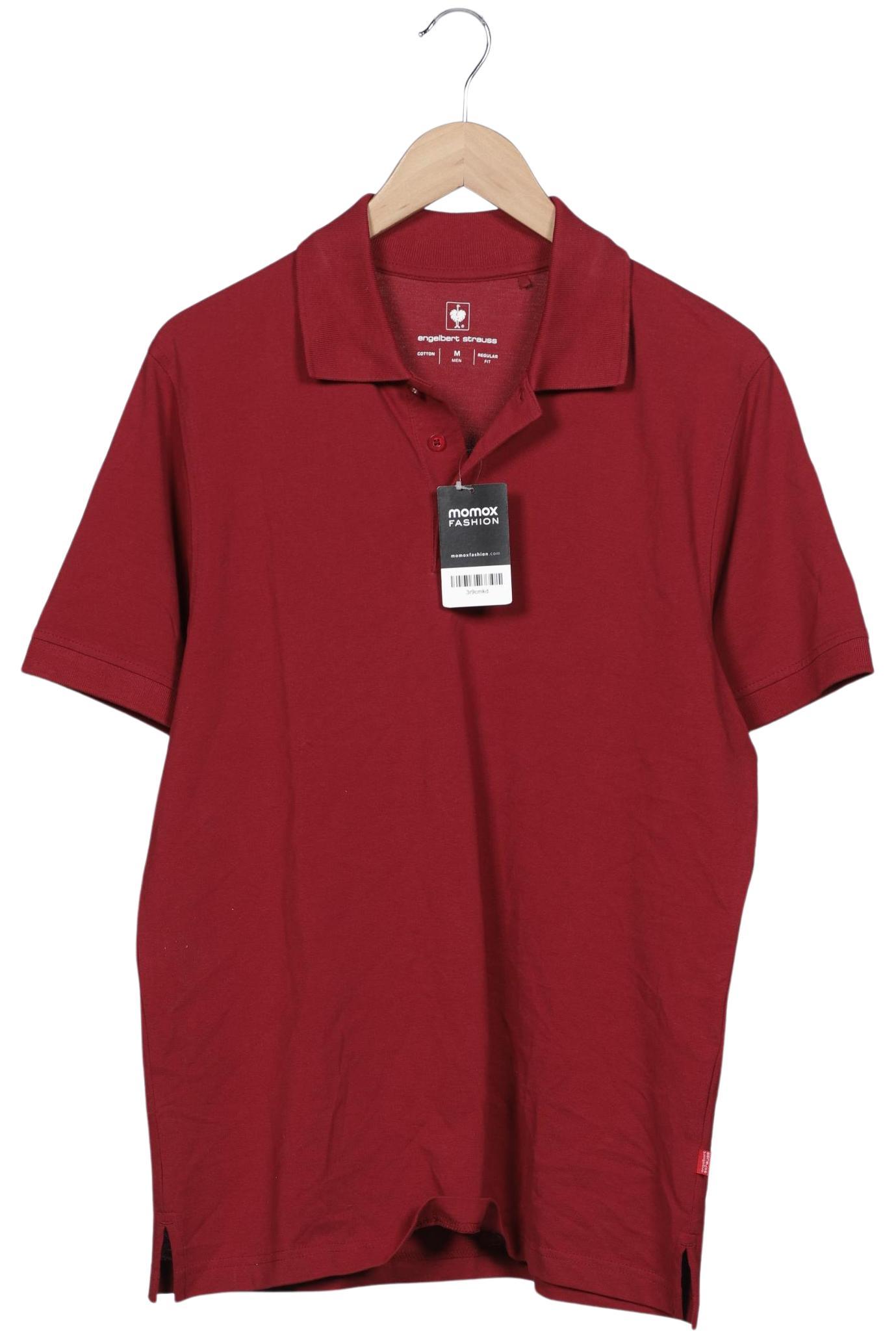 Thumbnail - engelbert strauss Herren Poloshirt, bordeaux, Gr. 48