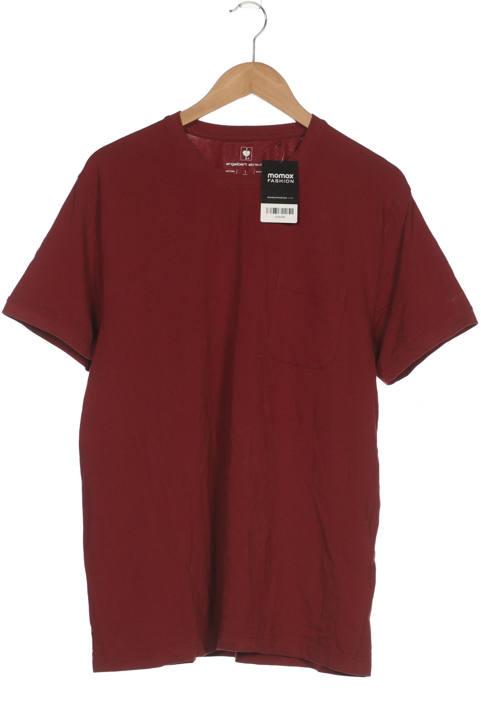 

engelbert strauss Herren T-Shirt, bordeaux, Gr. 52