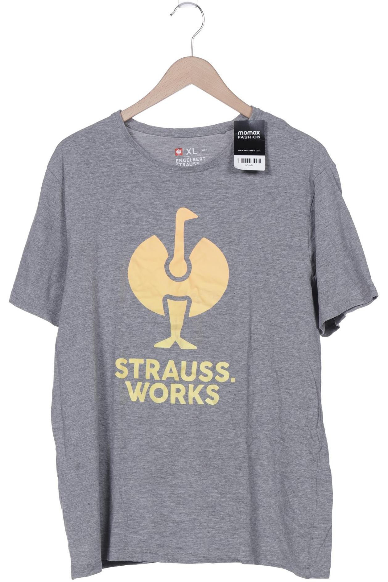 

engelbert strauss Herren T-Shirt, grau, Gr. 54