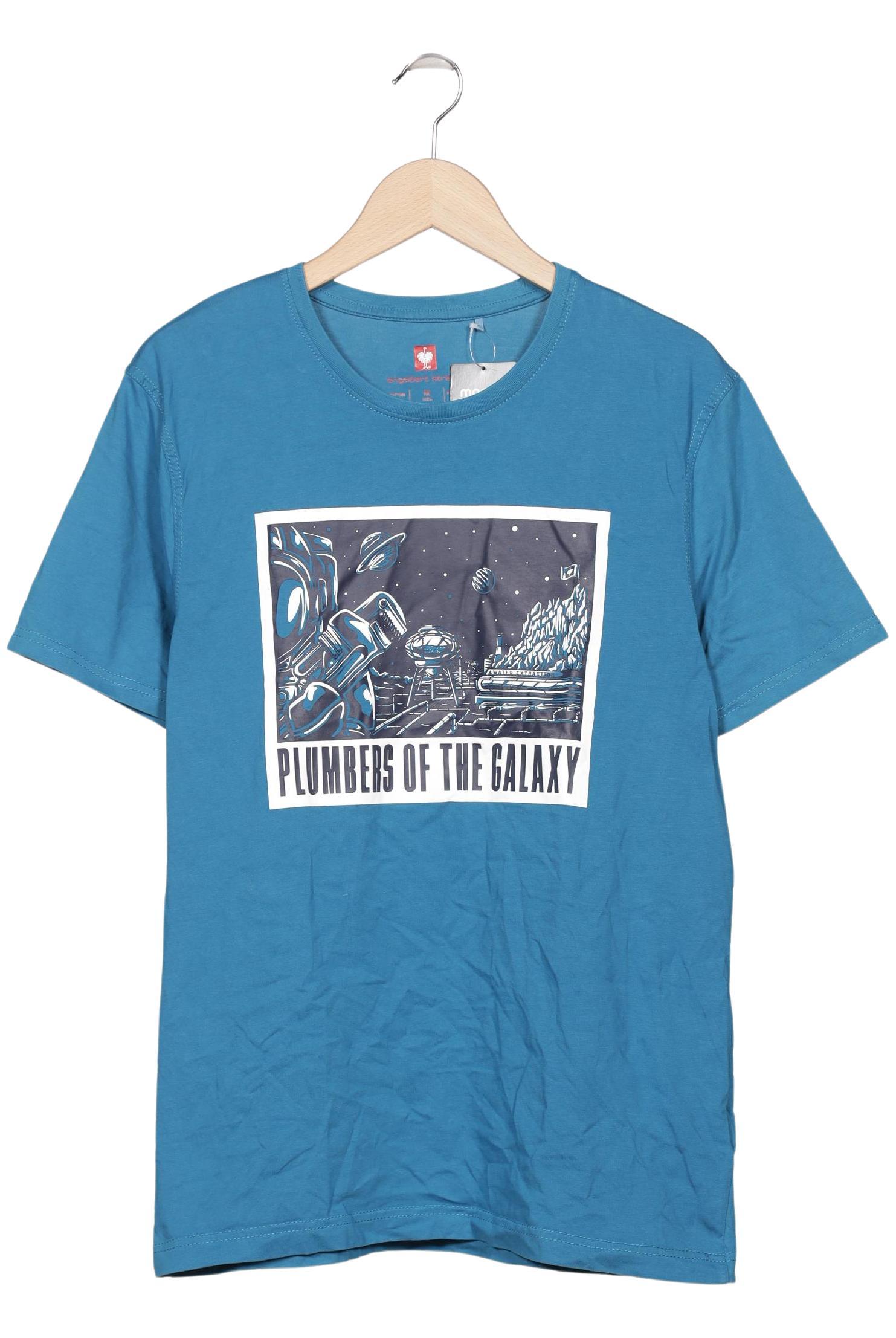 Thumbnail - engelbert strauss Herren T-Shirt, blau, Gr. 48