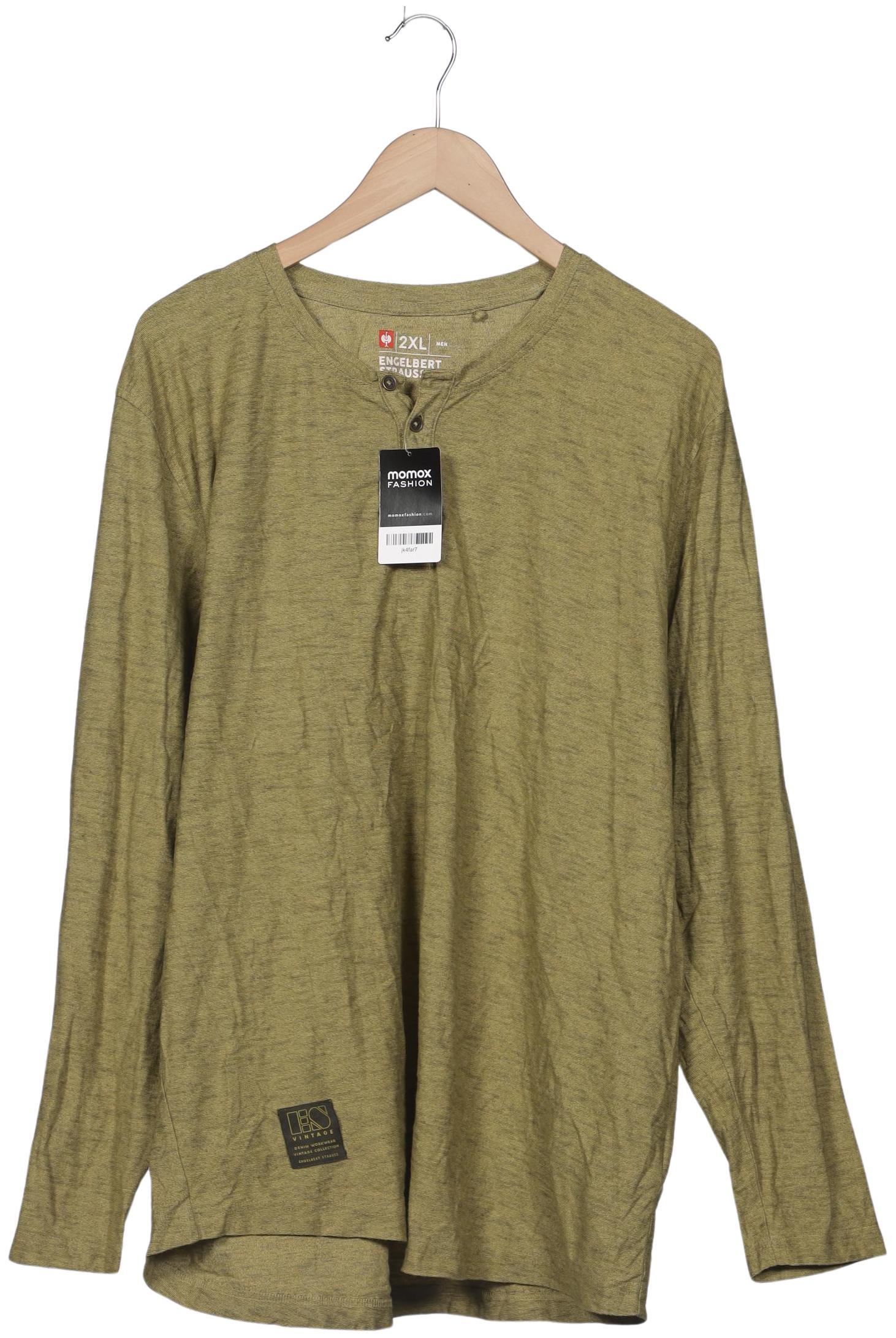 

engelbert strauss Herren Langarmshirt, grün, Gr. 56