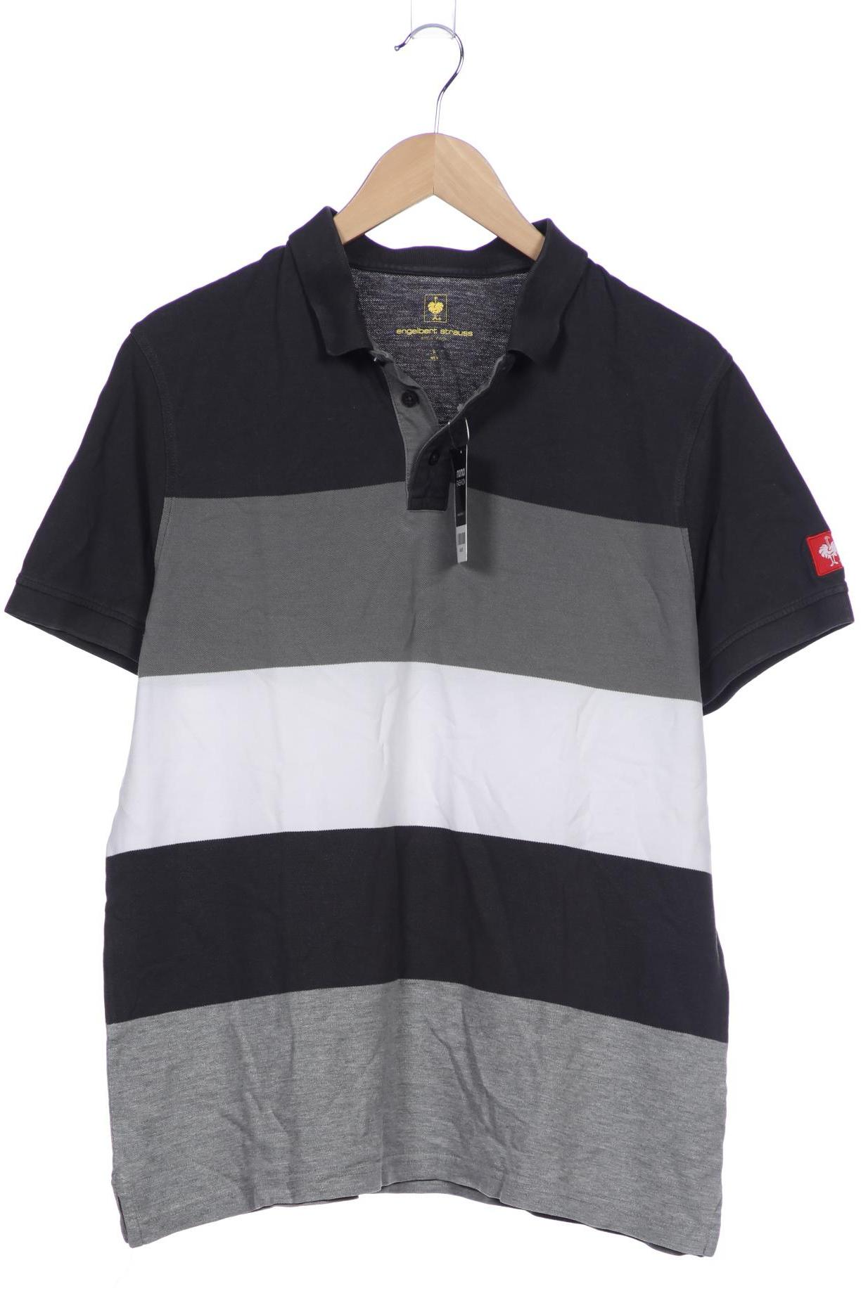 

engelbert strauss Herren Poloshirt, grau, Gr. 52