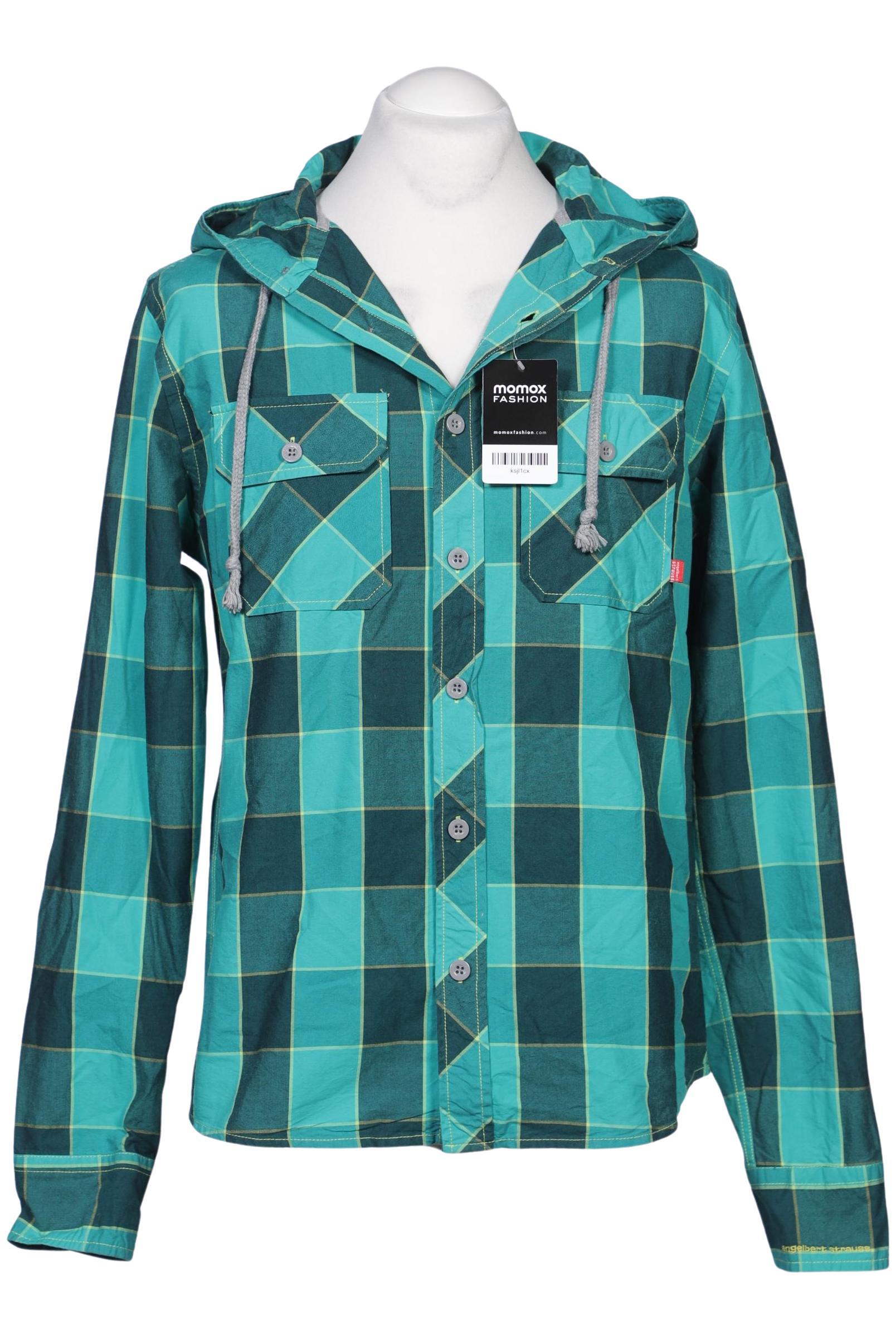 

engelbert strauss Herren Hemd, grün, Gr. 48