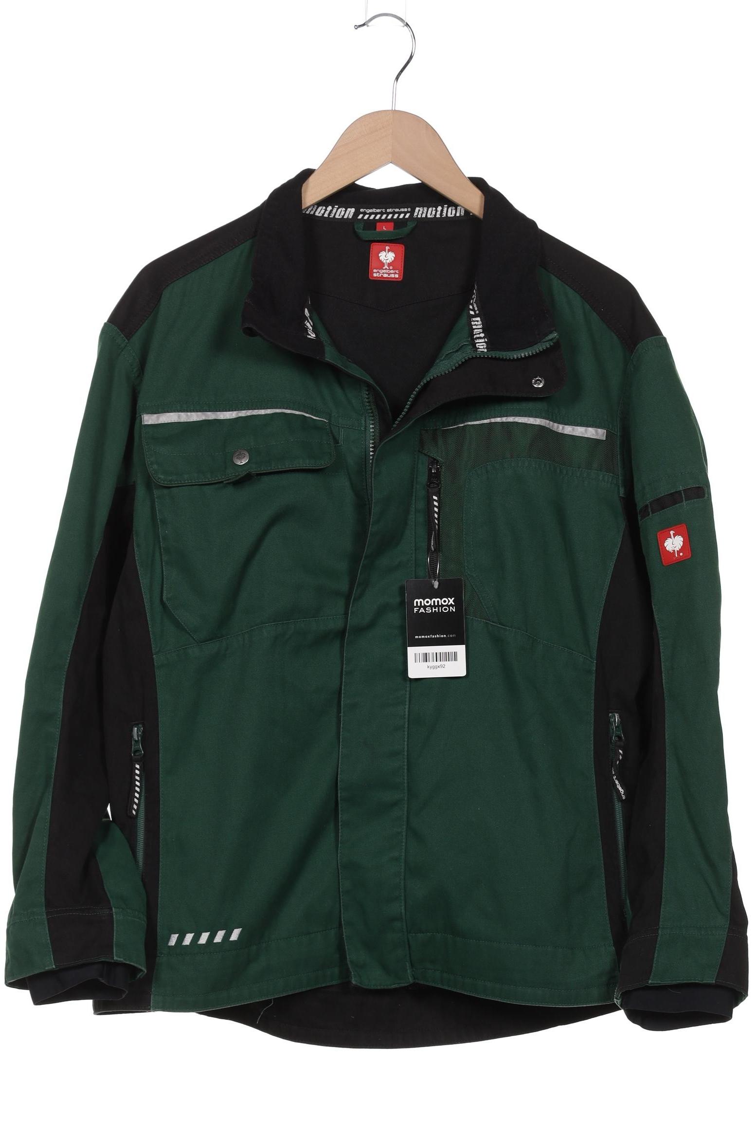 

engelbert strauss Herren Jacke, grün, Gr. 56