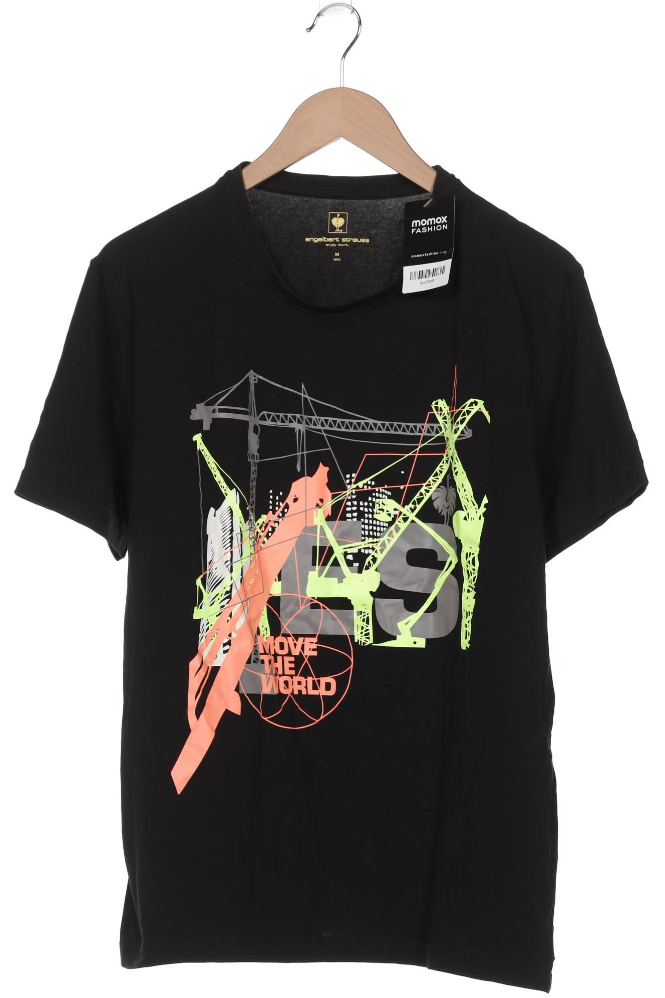 

engelbert strauss Herren T-Shirt, schwarz, Gr. 48