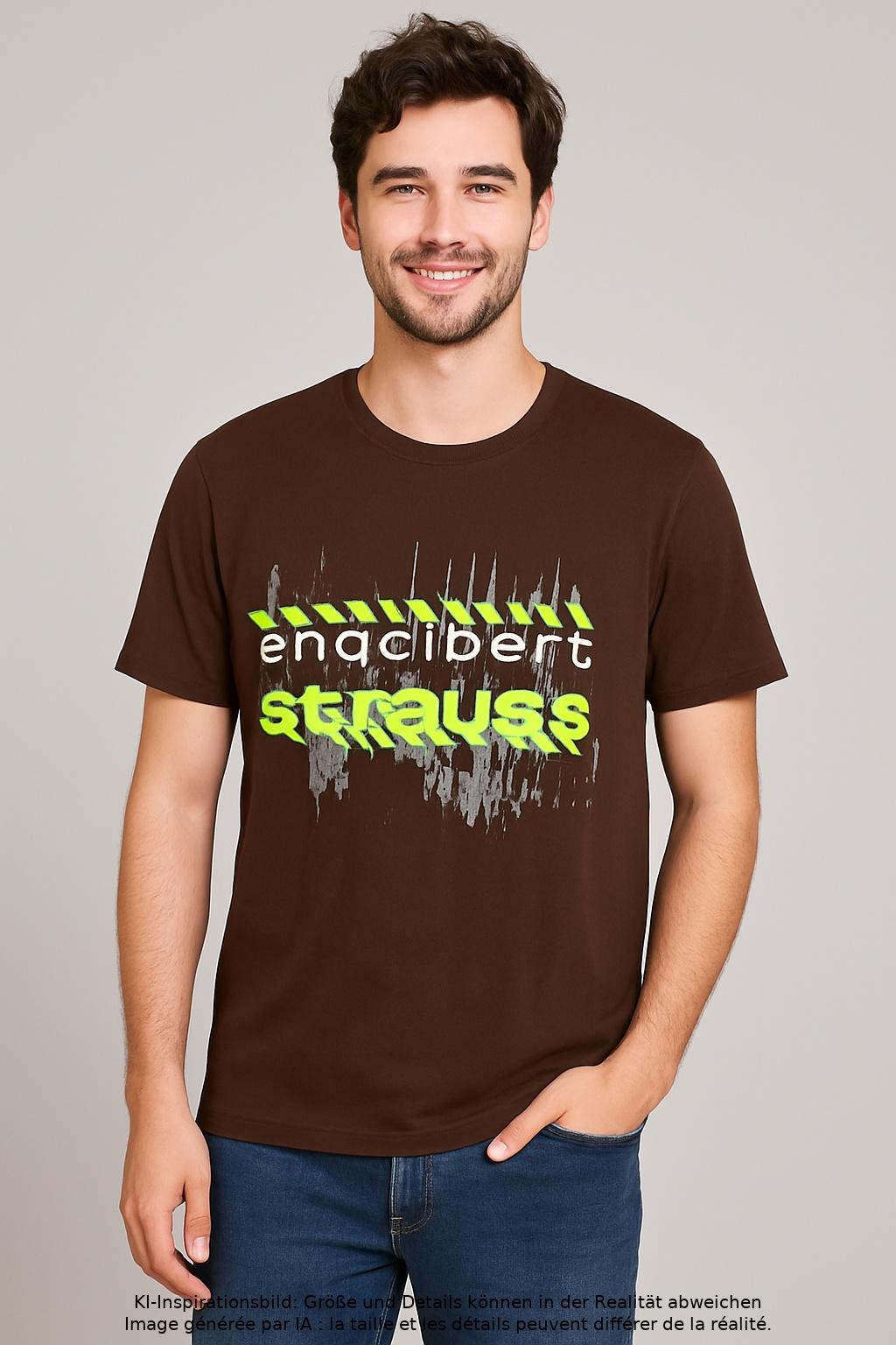 

engelbert strauss Herren T-Shirt, braun, Gr. 46