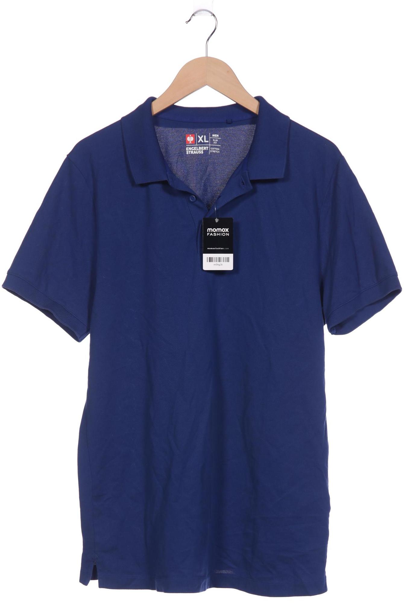 

engelbert strauss Herren Poloshirt, blau, Gr. 54