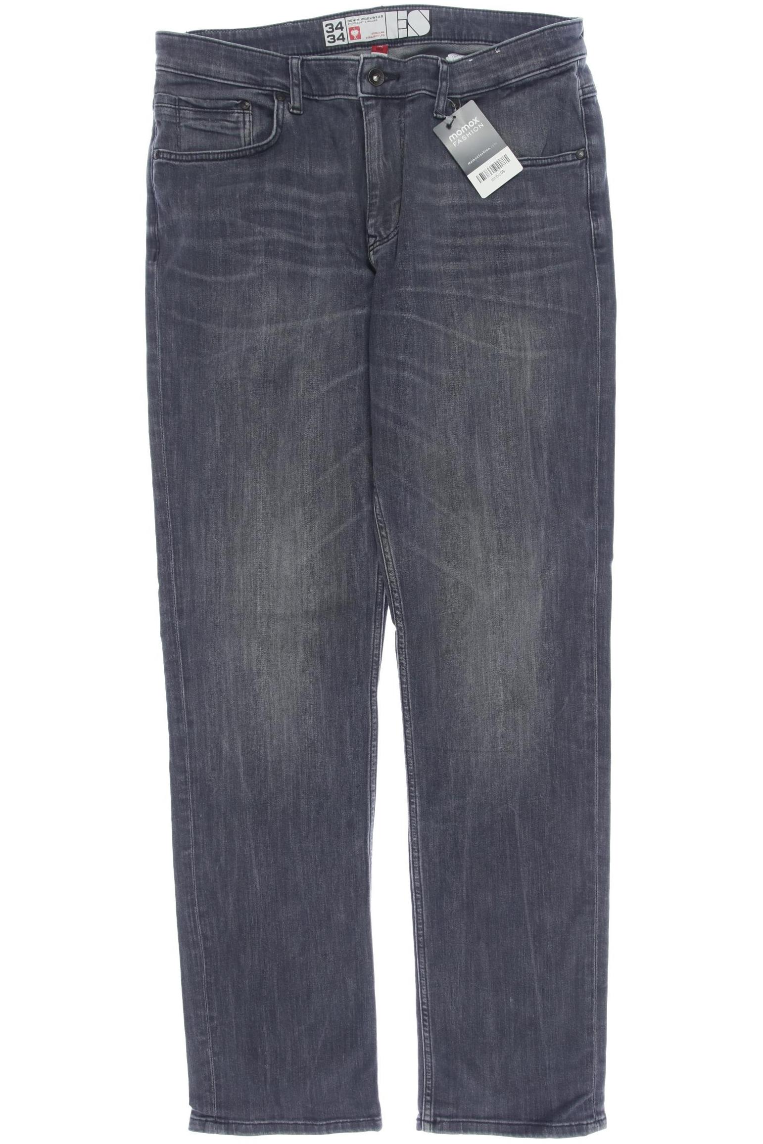 Thumbnail - engelbert strauss Herren Jeans, grau, Gr. 34