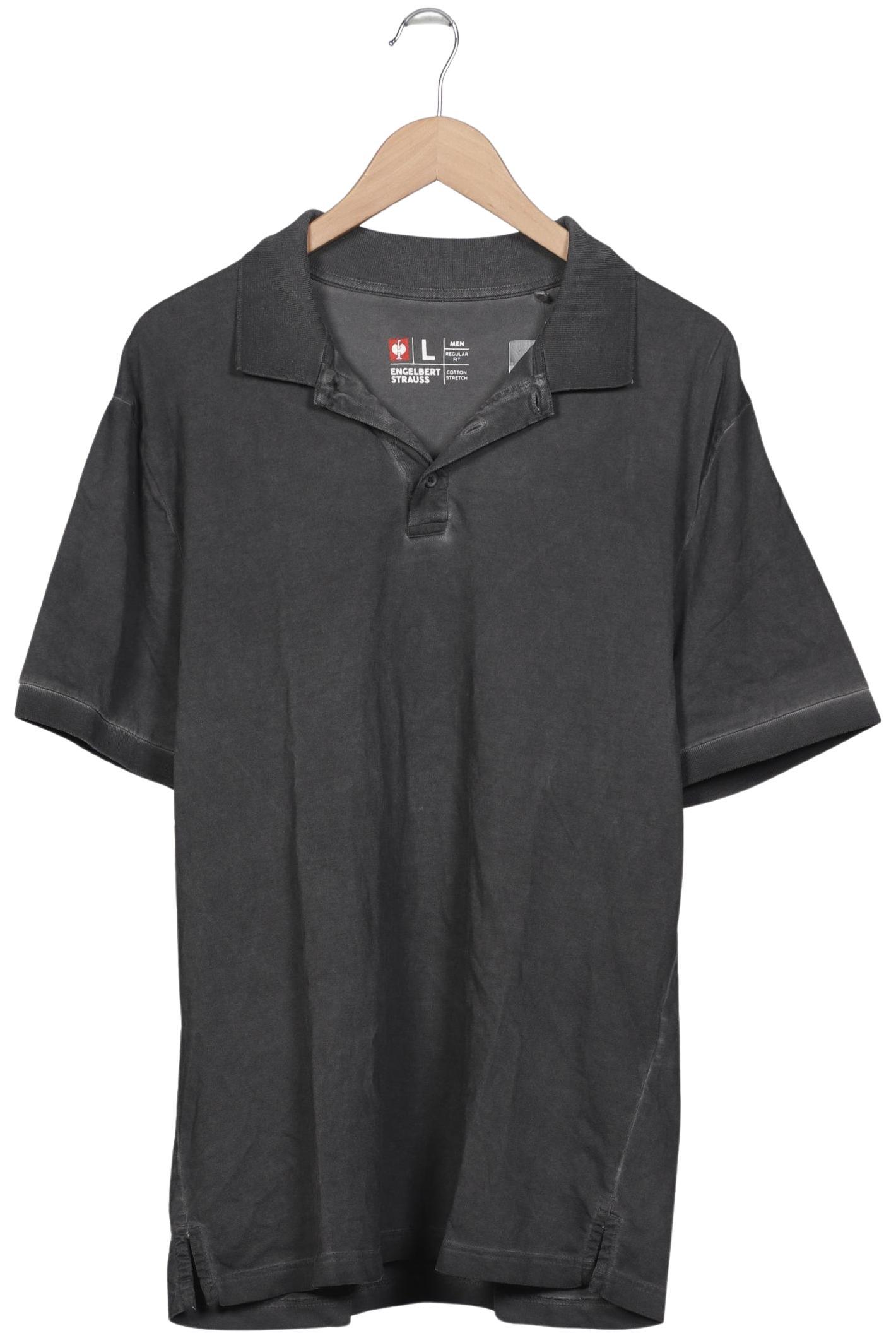 

engelbert strauss Herren Poloshirt, grau, Gr. 52