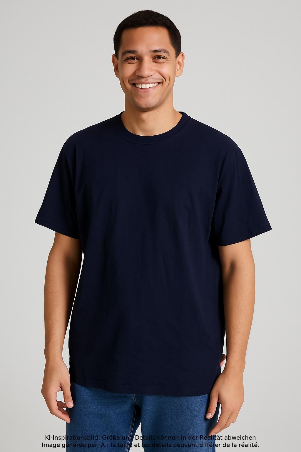 

engelbert strauss Herren T-Shirt, marineblau, Gr. 54