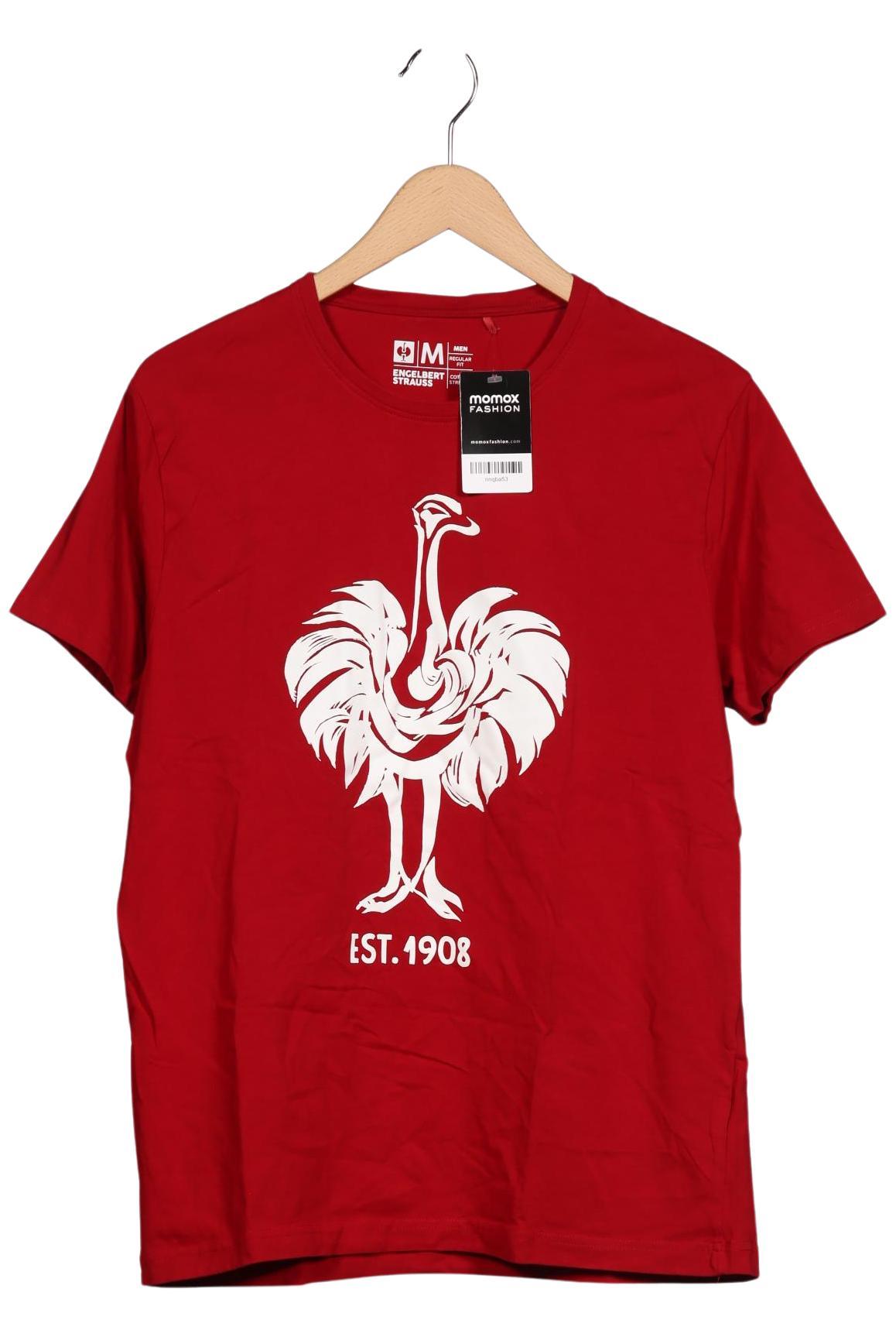 

engelbert strauss Herren T-Shirt, rot, Gr. 48