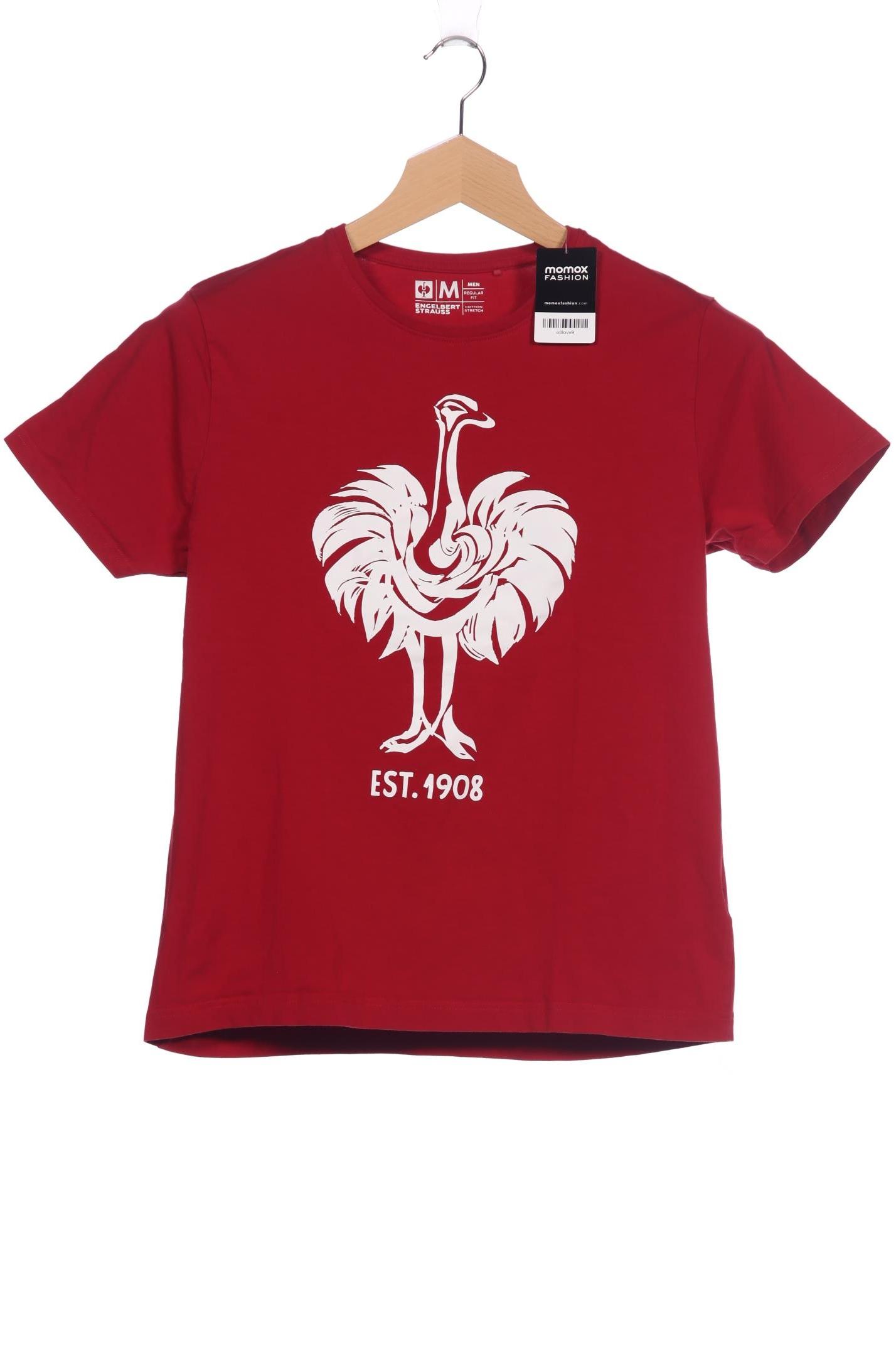 

engelbert strauss Herren T-Shirt, rot, Gr. 48