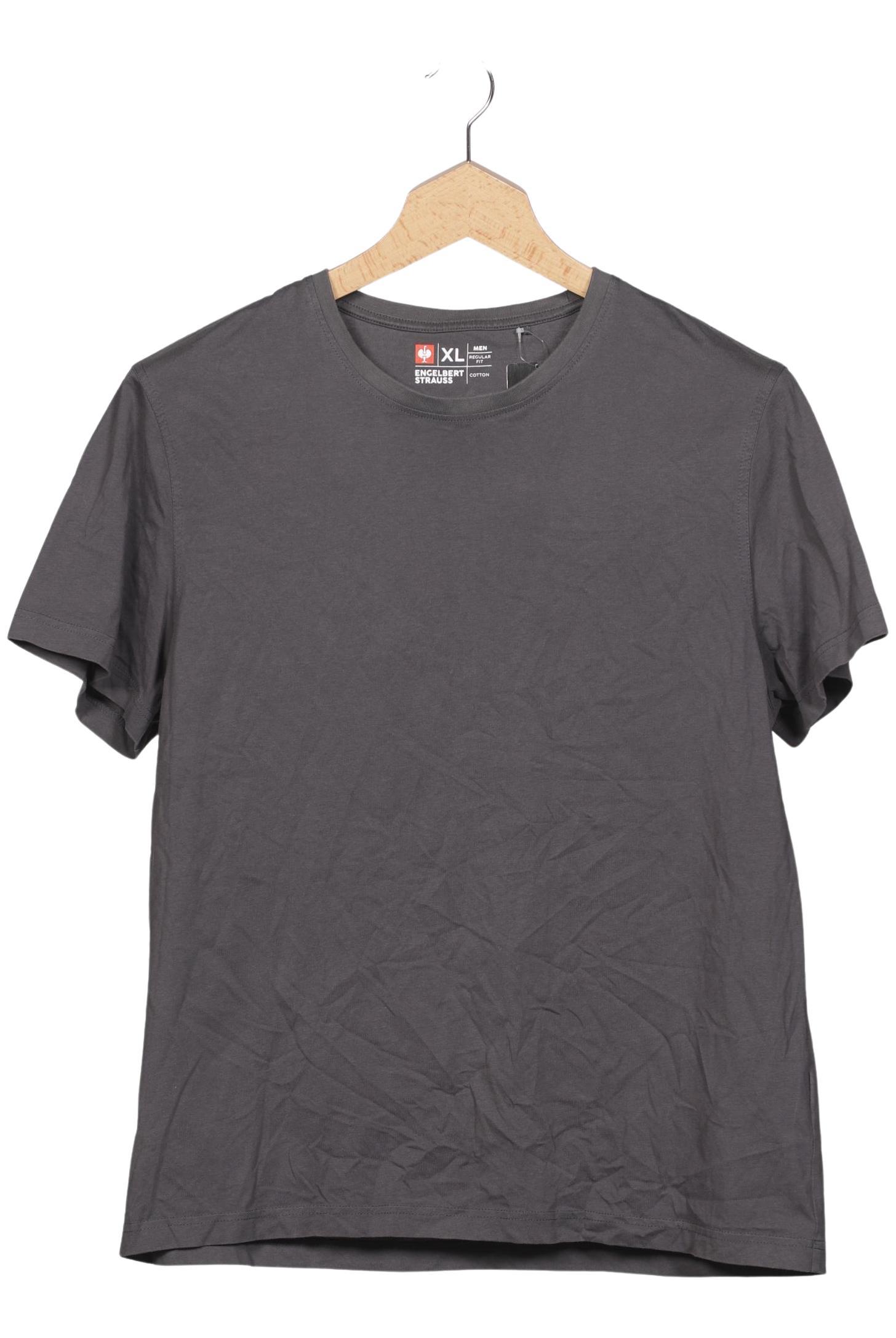 Thumbnail - engelbert strauss Herren T-Shirt, grau, Gr. 54