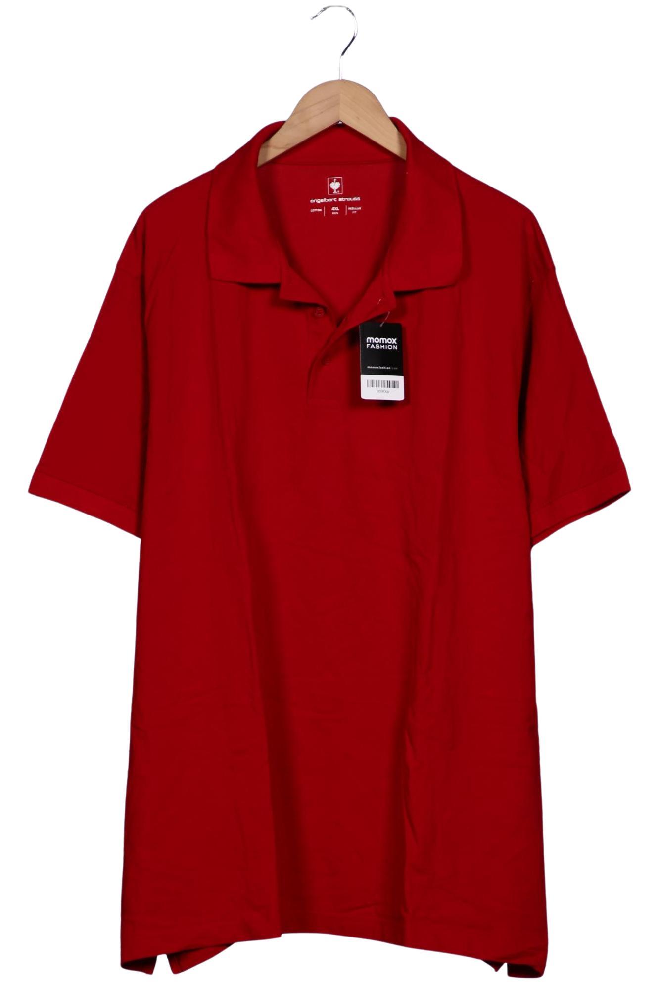 

engelbert strauss Herren Poloshirt, rot, Gr. 60