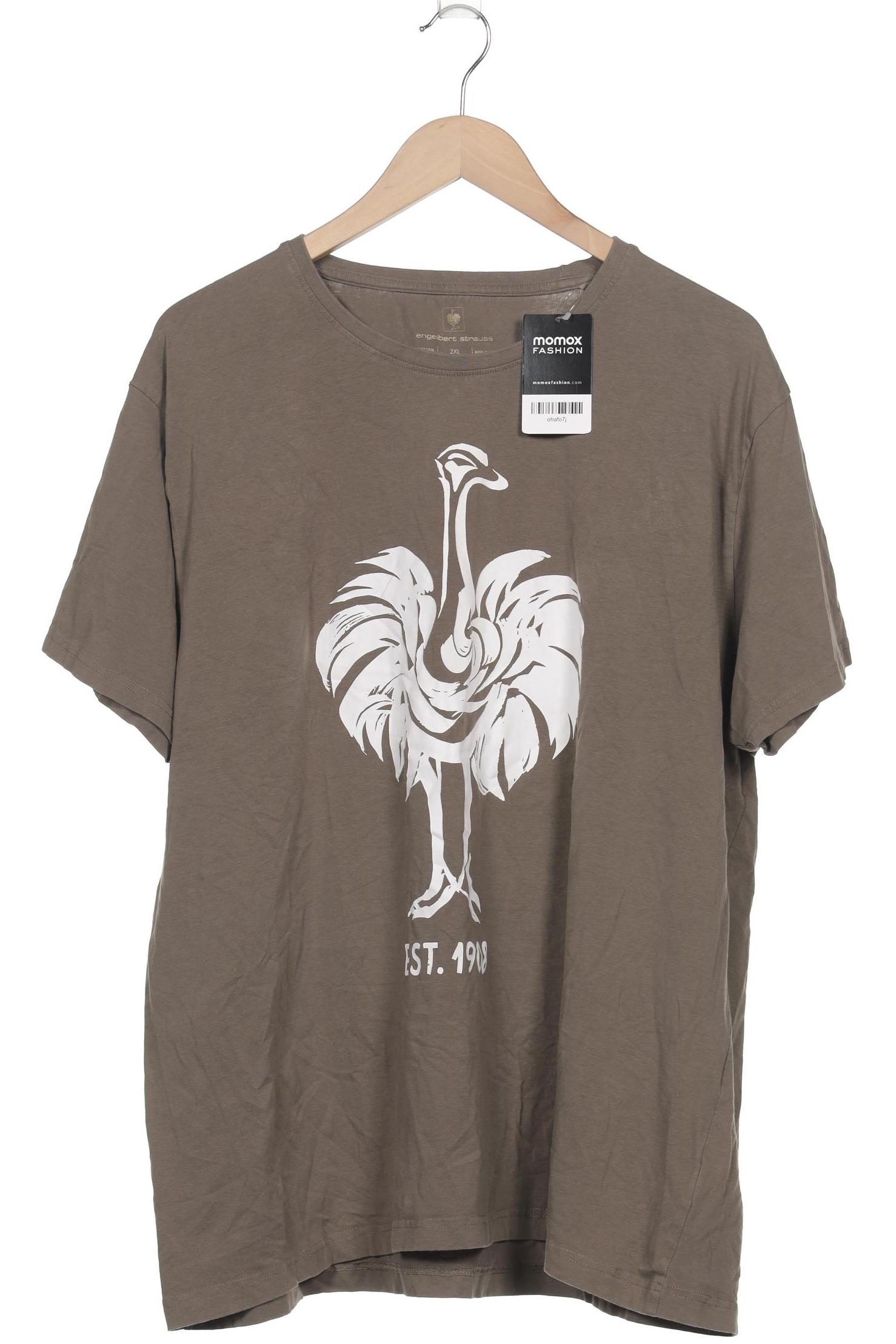 

engelbert strauss Herren T-Shirt, braun, Gr. 56