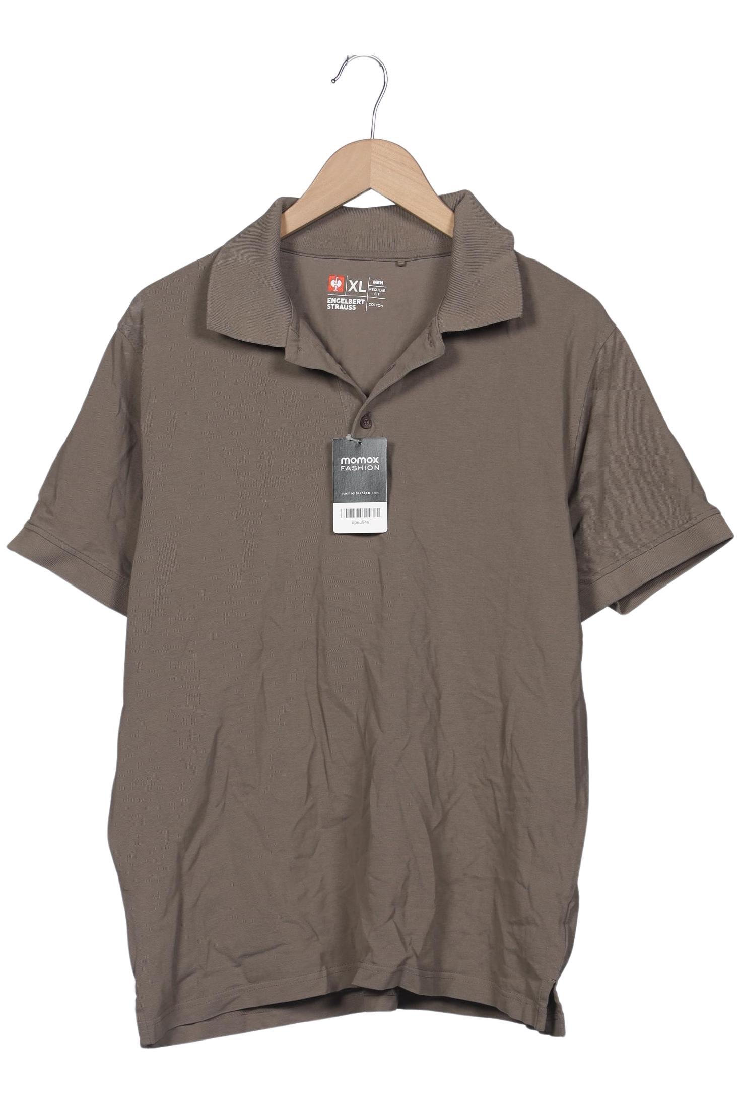 

engelbert strauss Herren Poloshirt, braun, Gr. 54