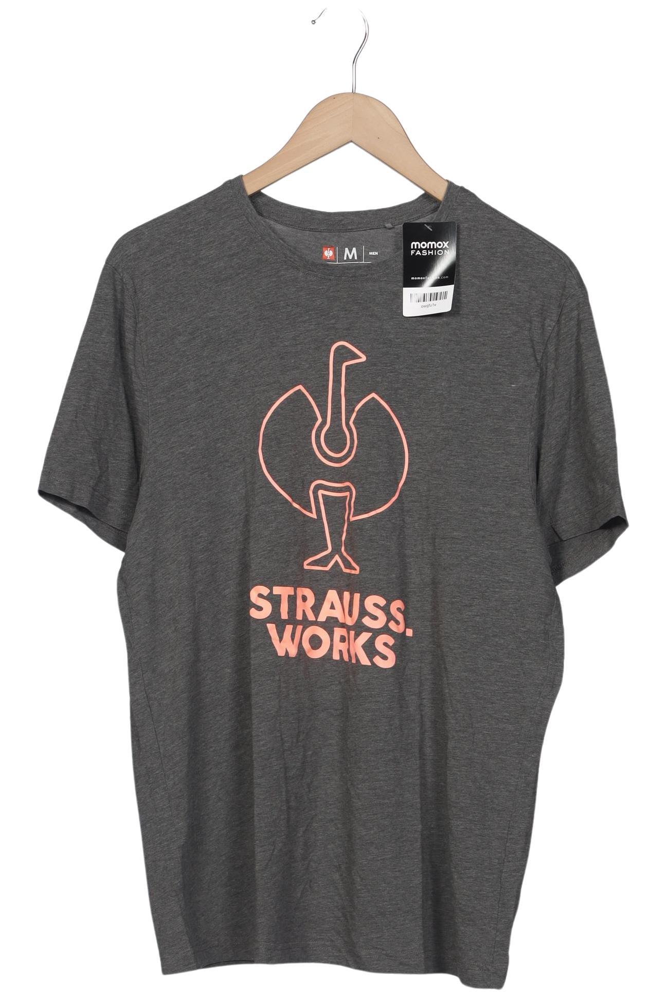 

engelbert strauss Herren T-Shirt, grau, Gr. 48