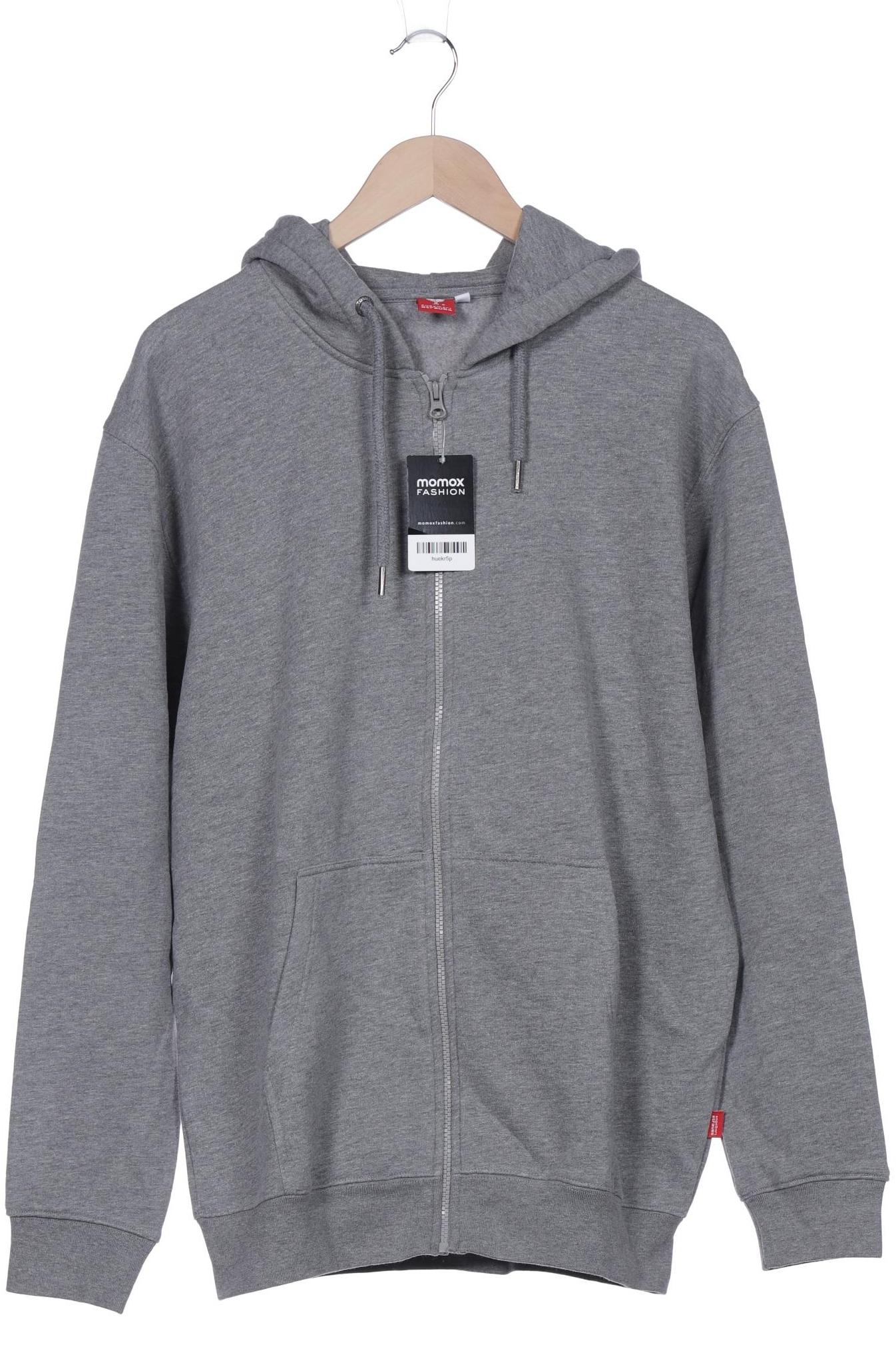 

engelbert strauss Herren Kapuzenpullover, grau, Gr. 52